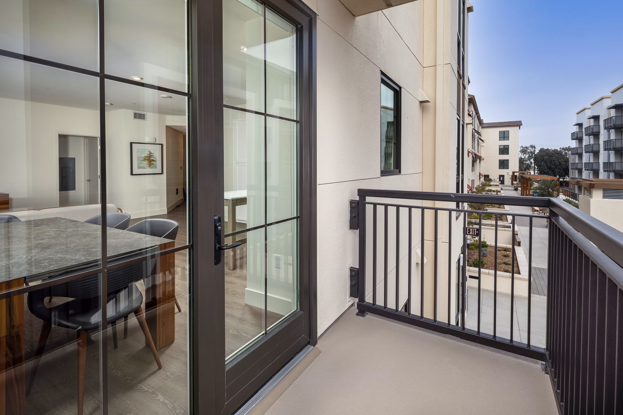 Patio at Azara Apartments