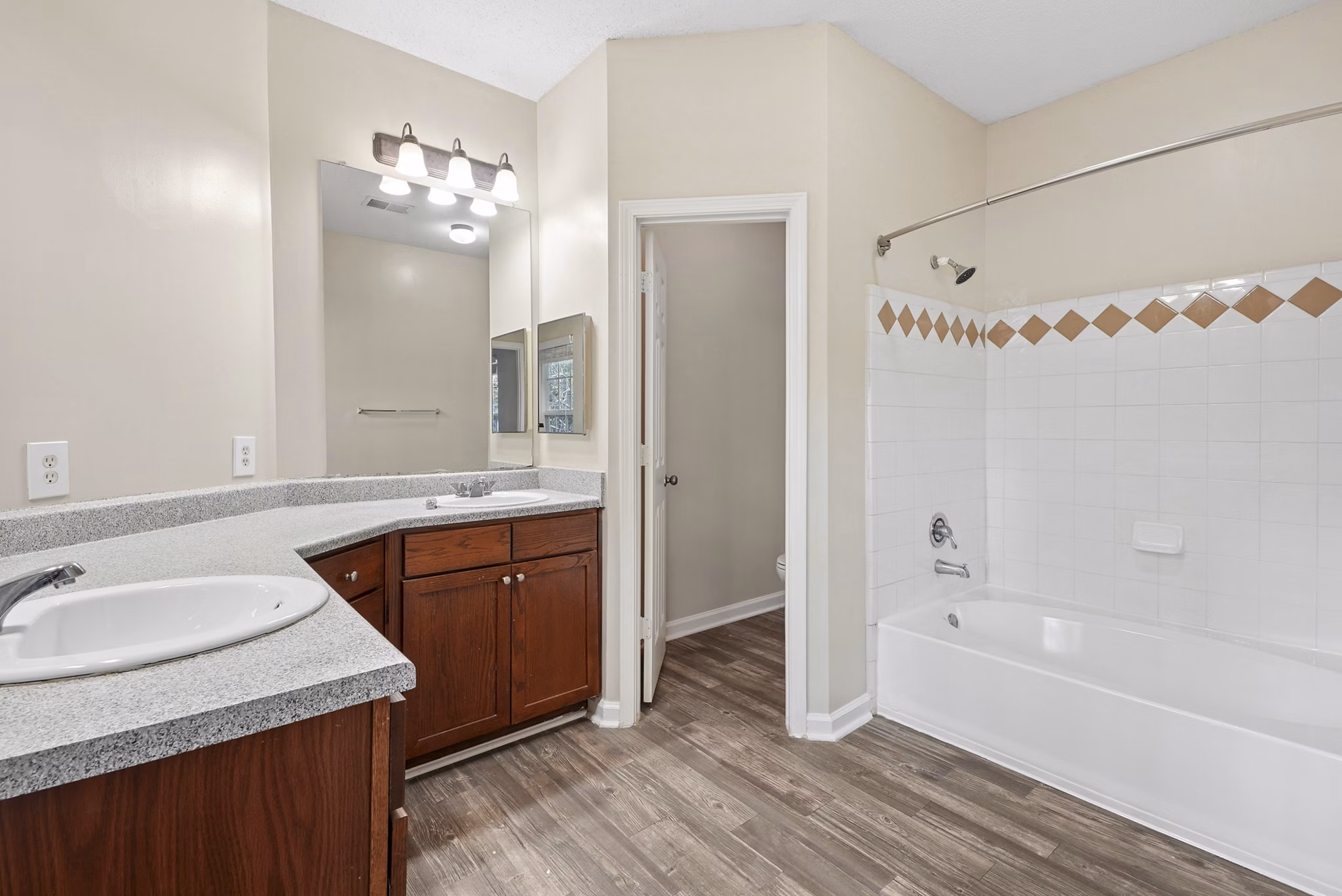 Bathroom at The Grove at Ben Hill Apartments