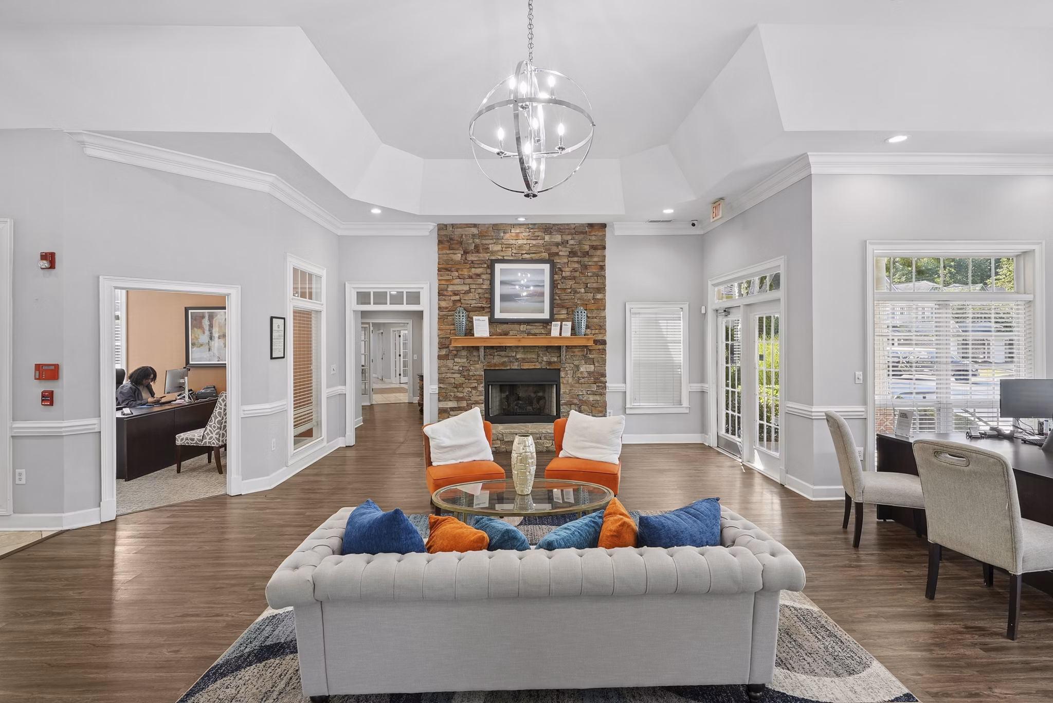 Clubhouse/Lobby at The Grove at Ben Hill Apartments