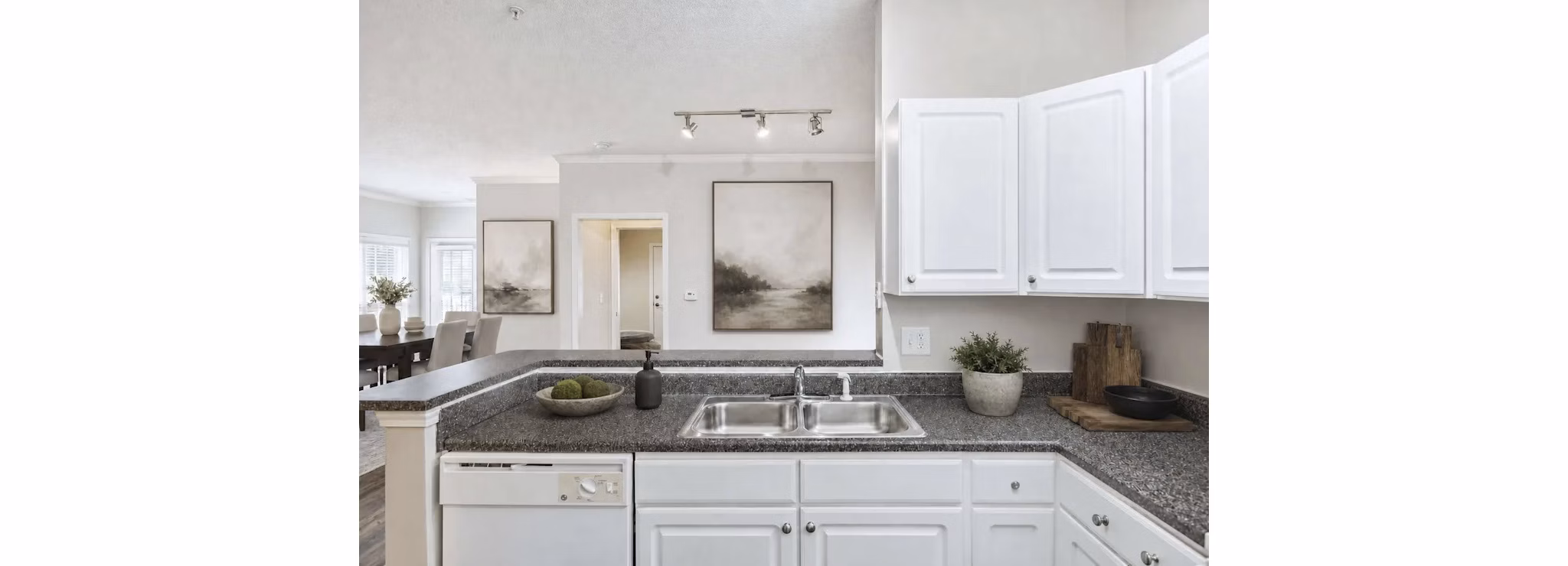 kitchen at The Grove at Ben Hill Apartments 