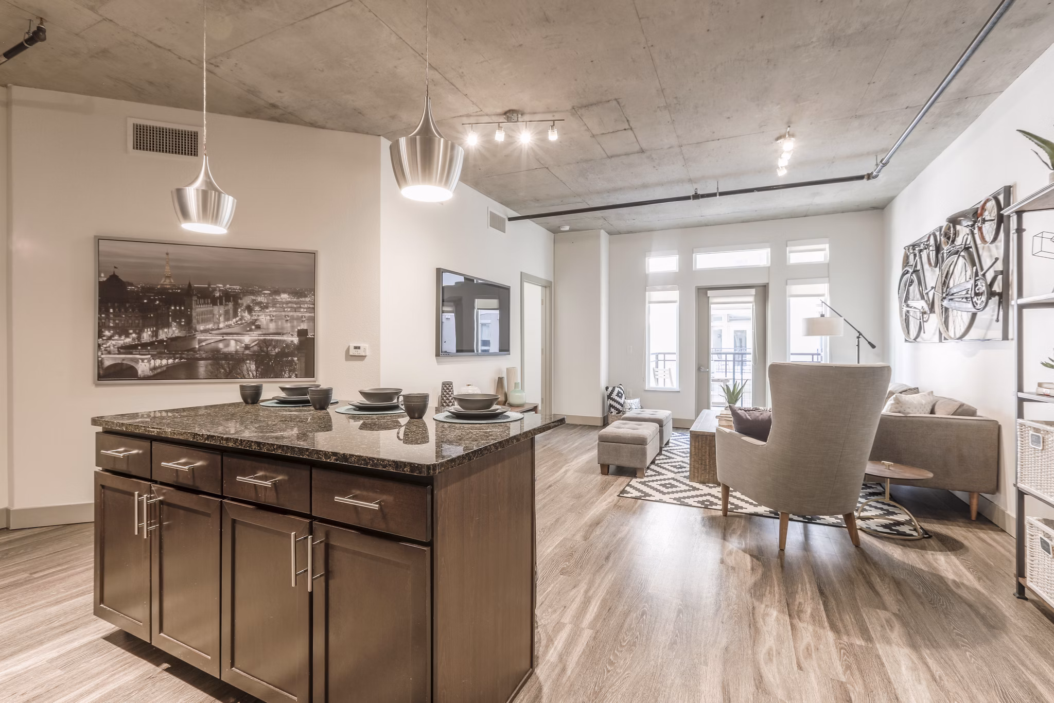 Kitchen at Twentyone01 On Market Apartmentss Apartments