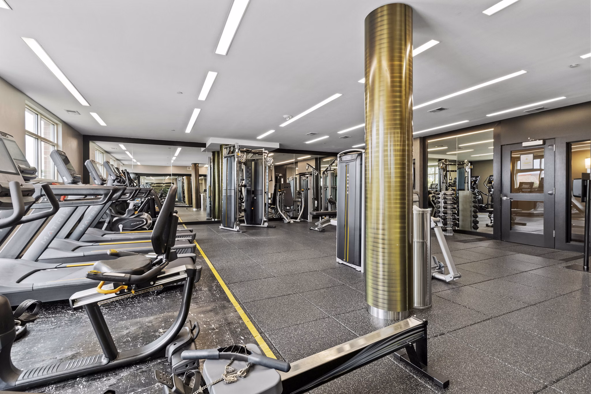 Fitness Center at The Swift at Petworth Metro Apartments