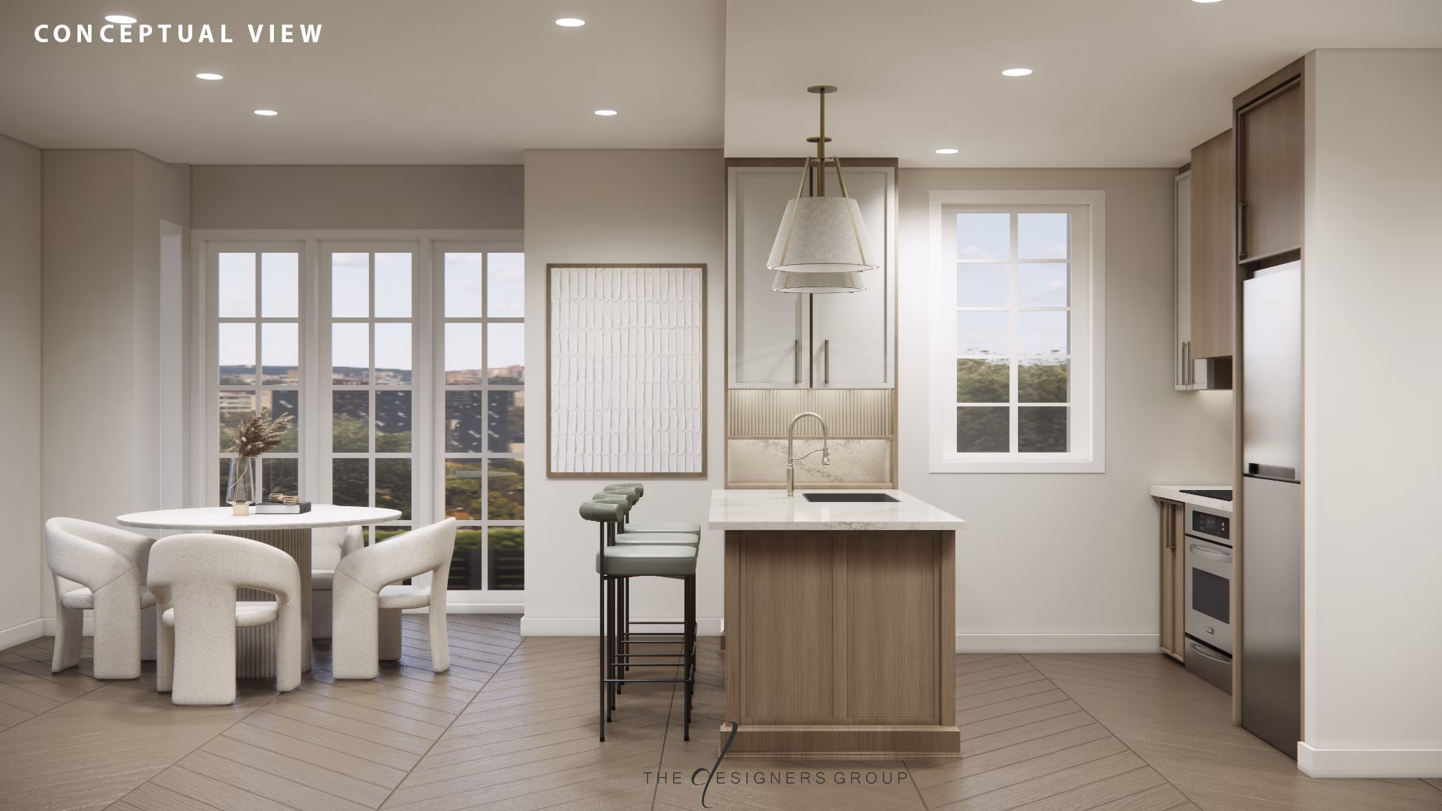 Rendering for Village at Tuxedo Reserve Apartments
