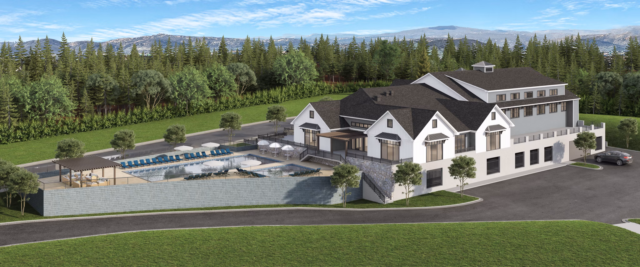 Rendering for Village at Tuxedo Reserve Apartments