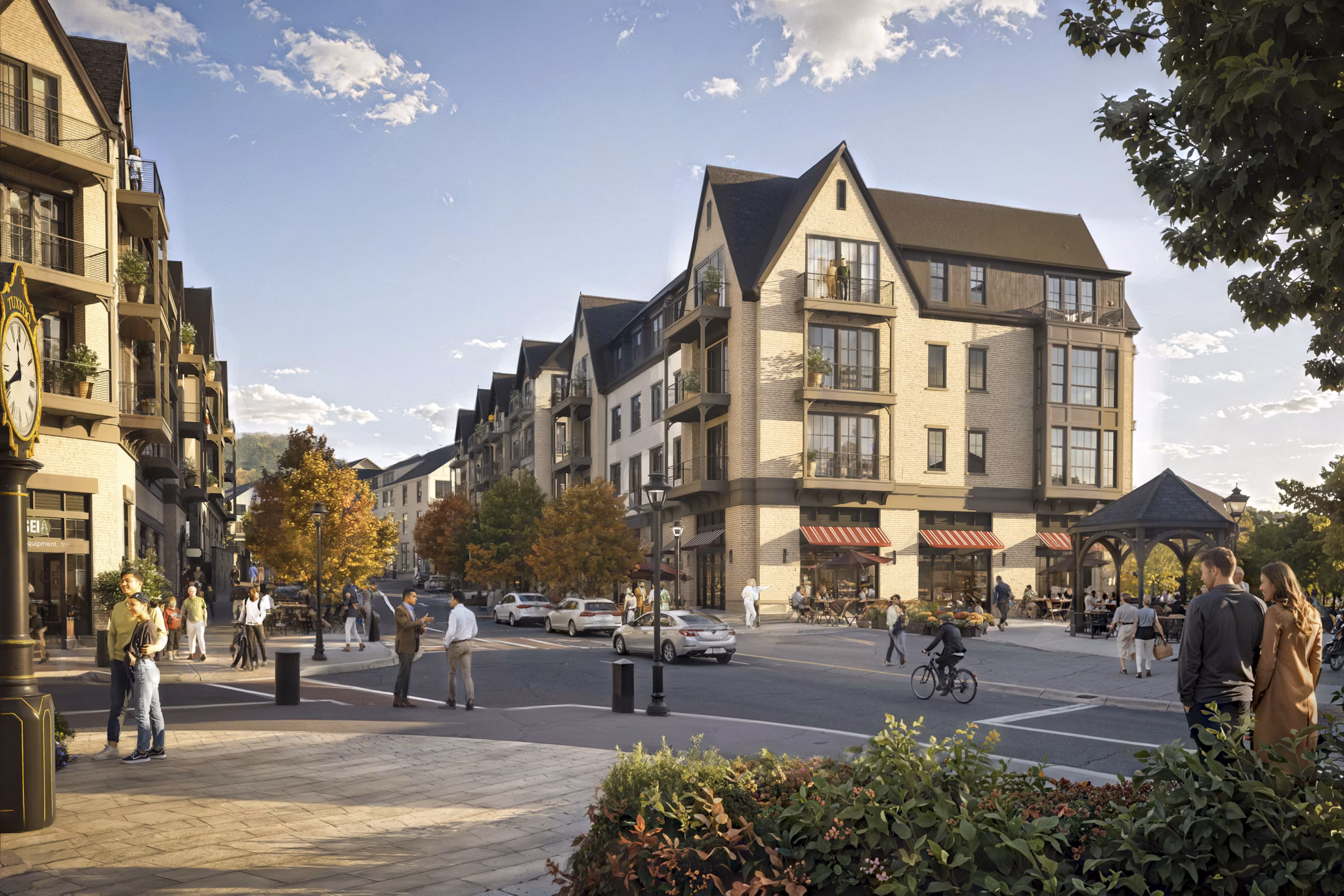 Rendering for Village at Tuxedo Reserve Apartments