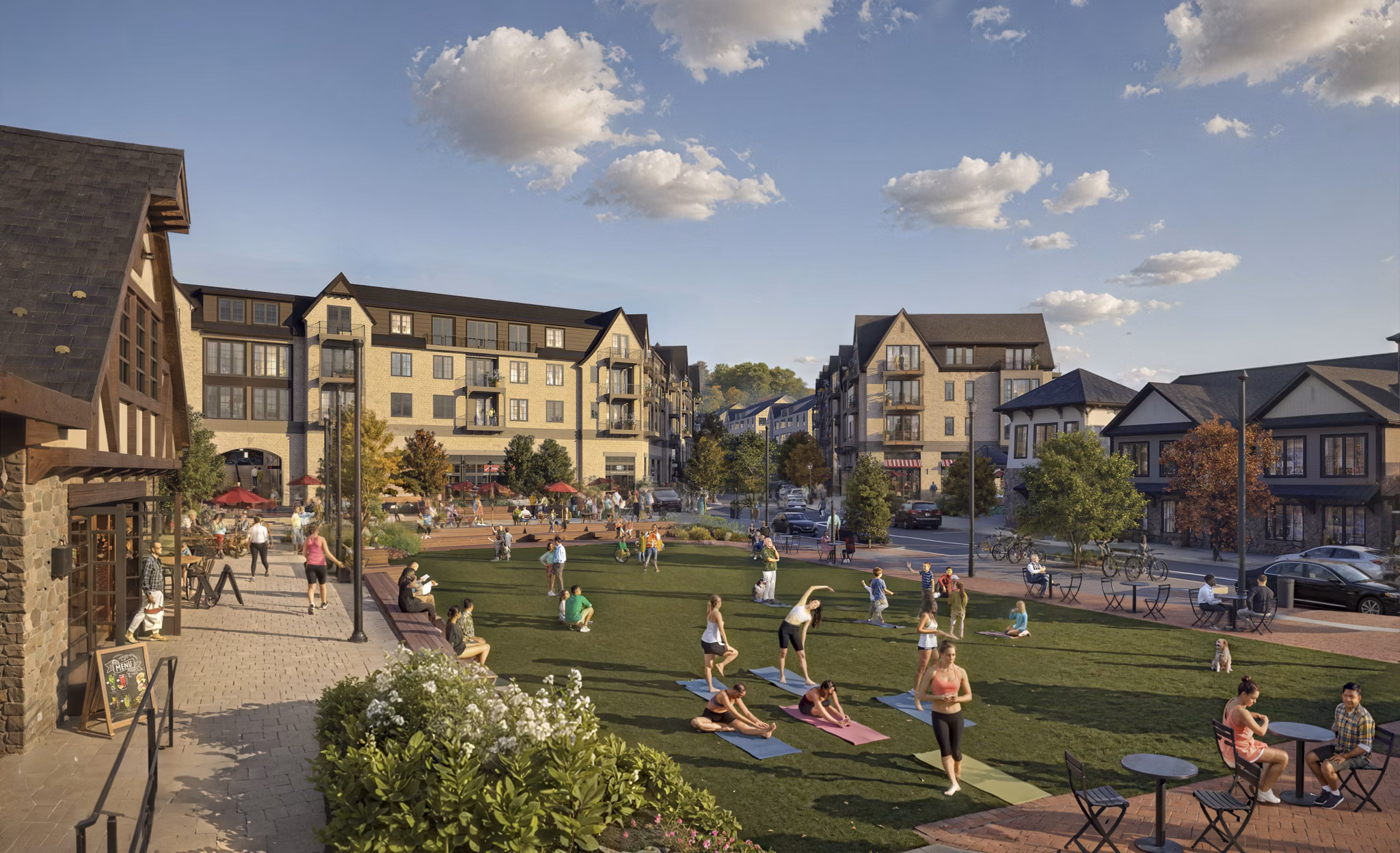 Rendering for Village at Tuxedo Reserve Apartments