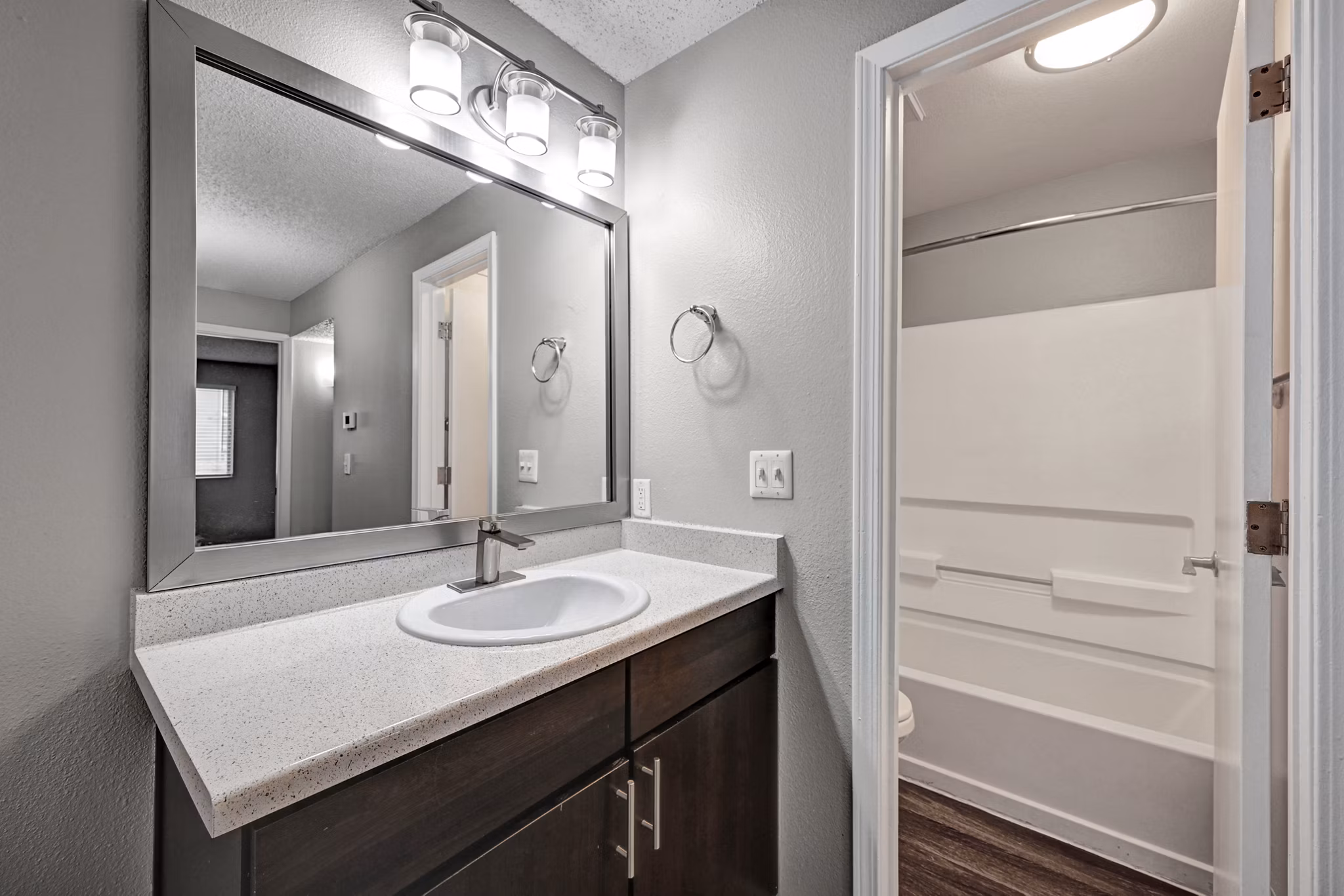 bathroom at Summit Riverside Apartments 