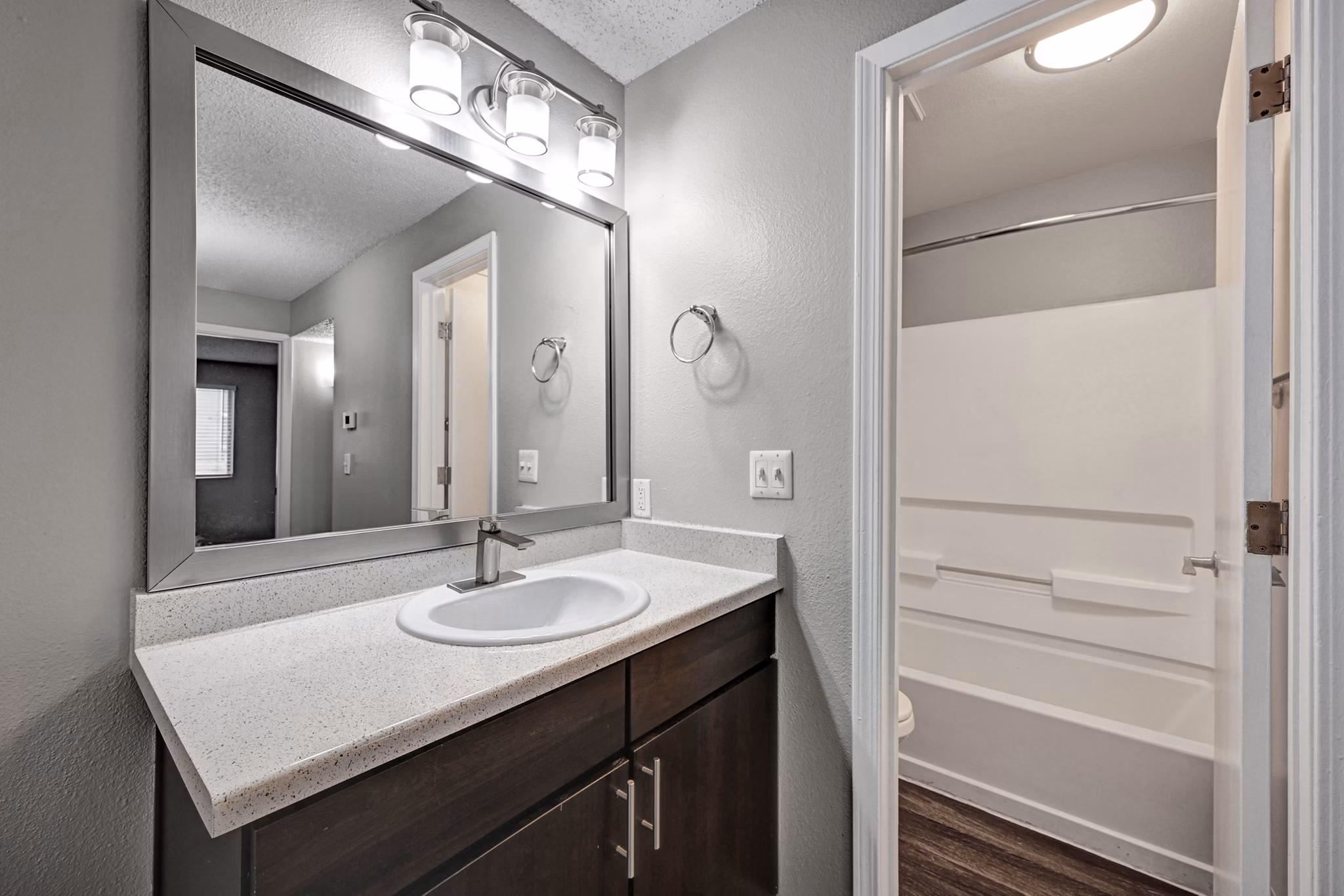 bathroom at Summit Riverside Apartments 