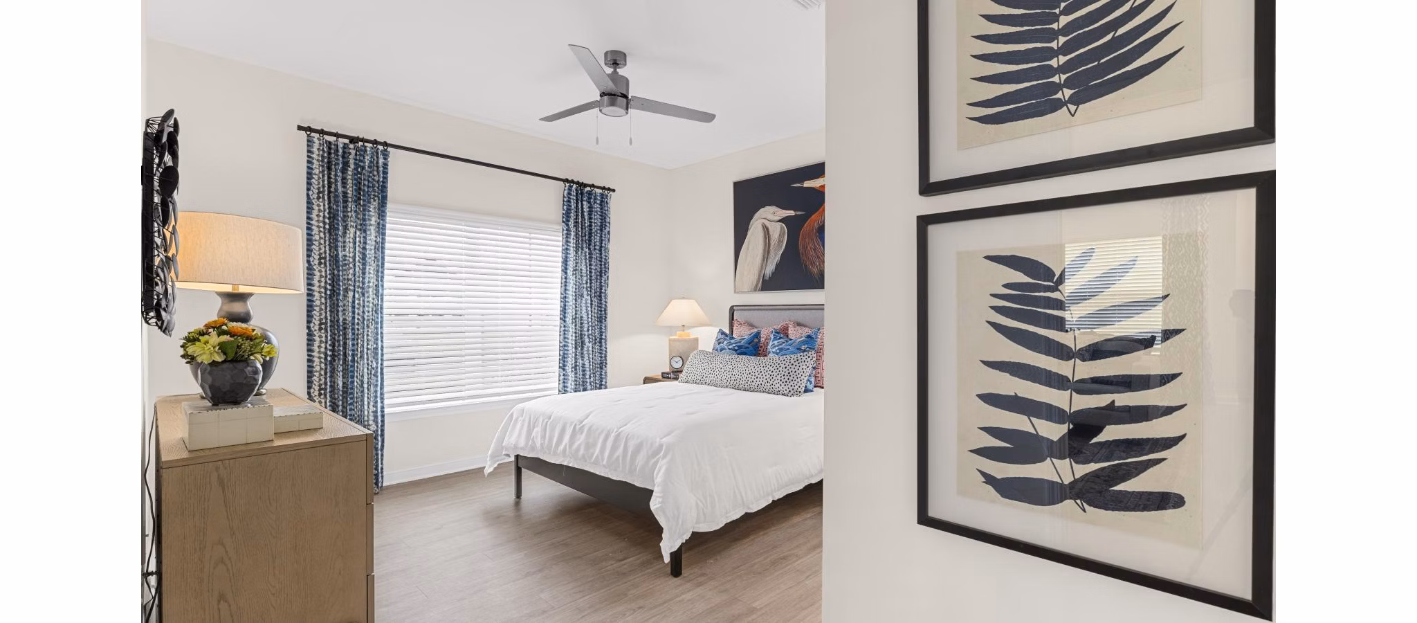 bedroom at Exchange at Westgate Apartments