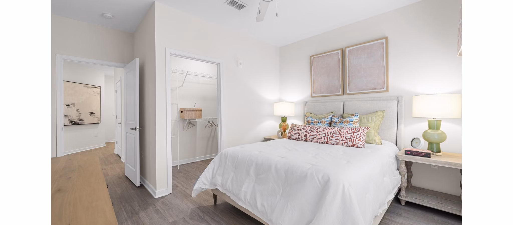 bedroom at Exchange at Westgate Apartments