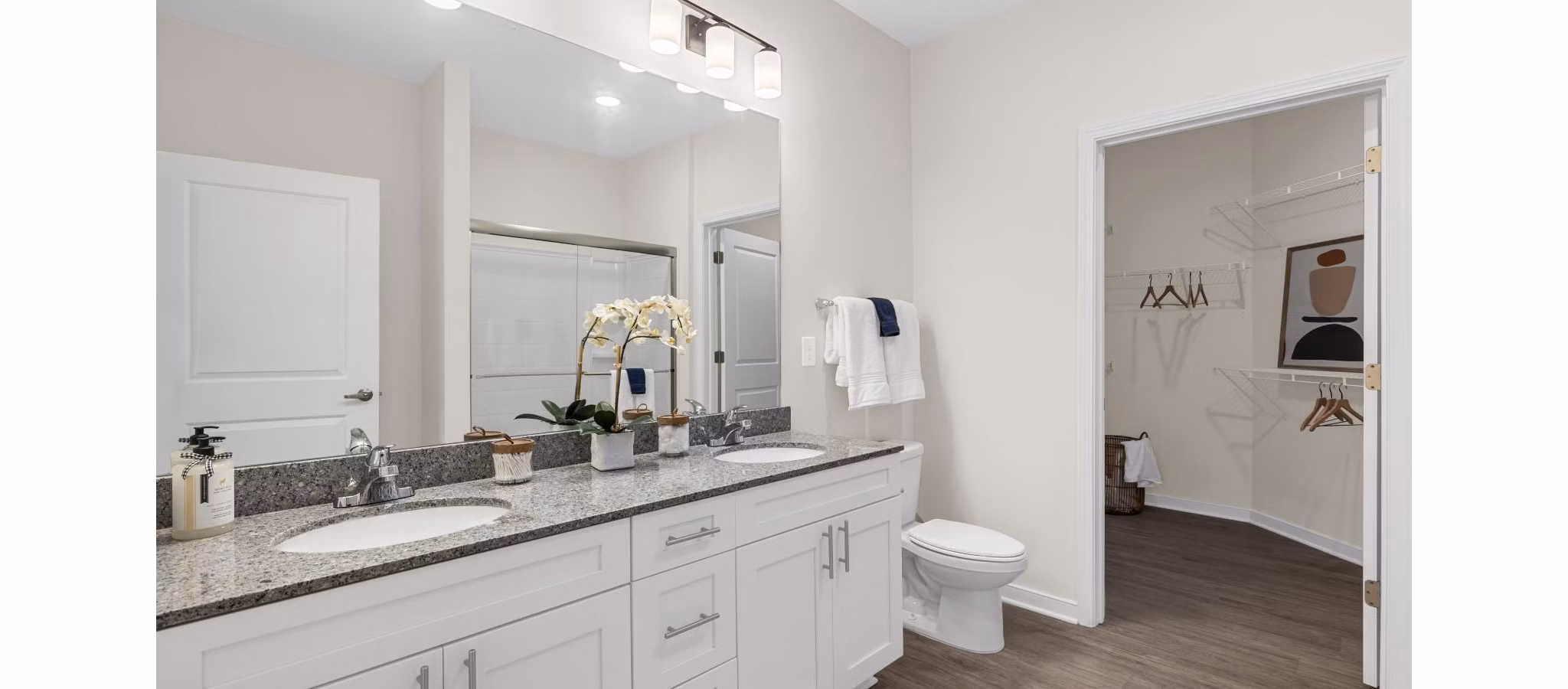 bathroom at Exchange at Westgate Apartments 