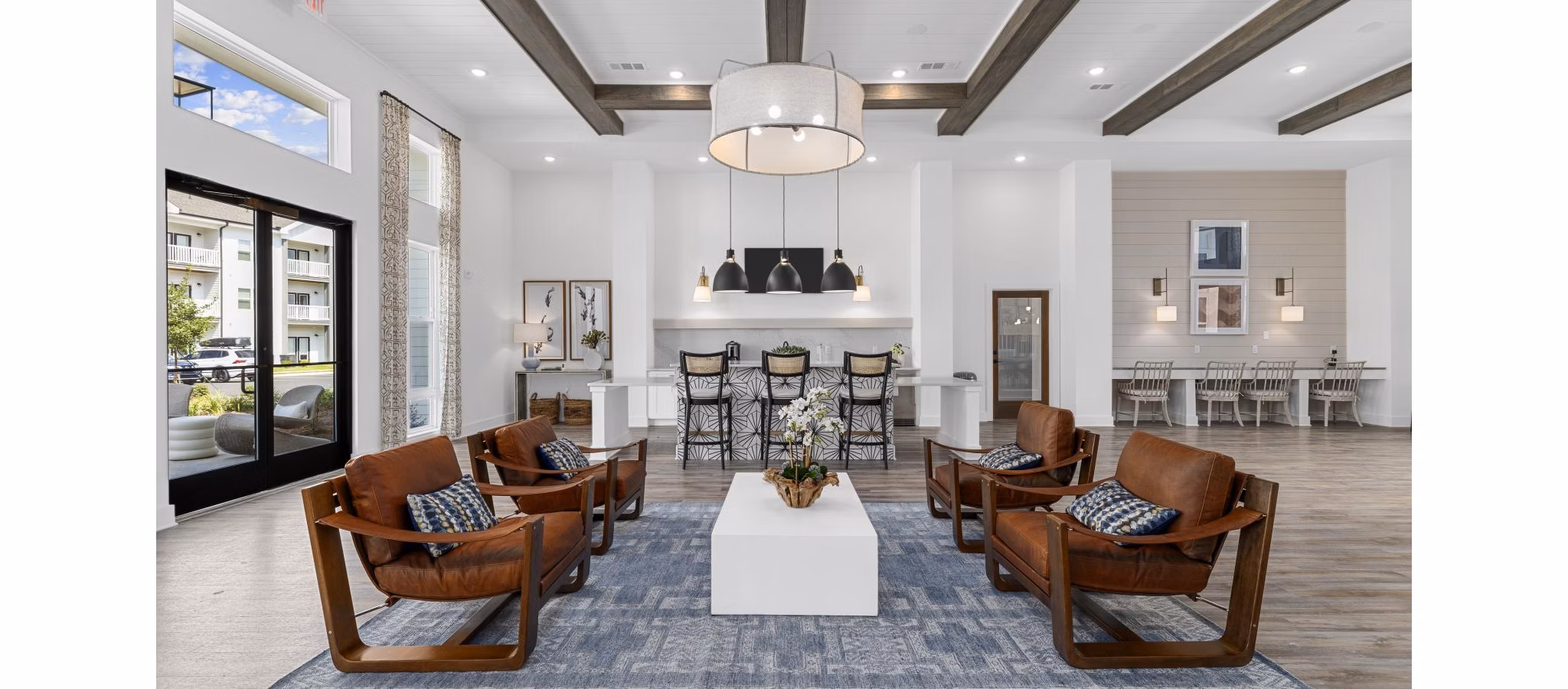 clubhouse at Exchange at Westgate Apartments 