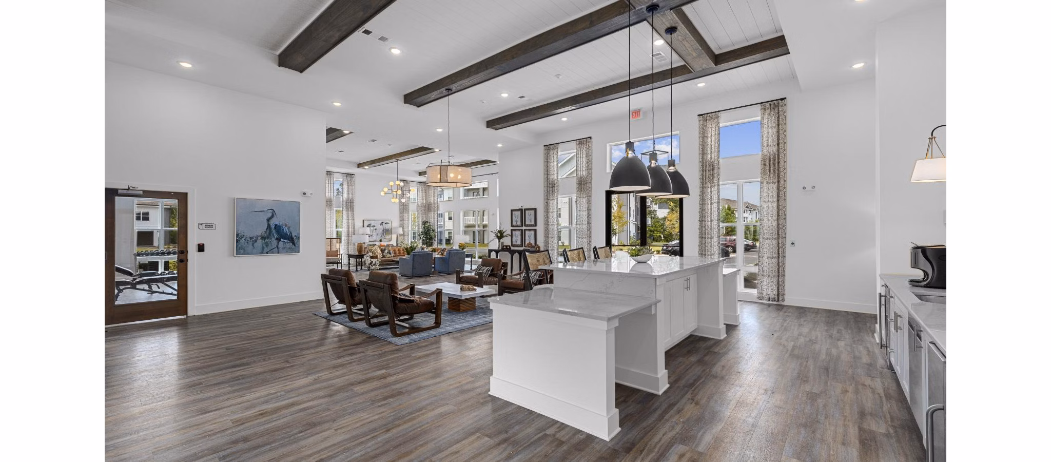 clubhouse at Exchange at Westgate Apartments 
