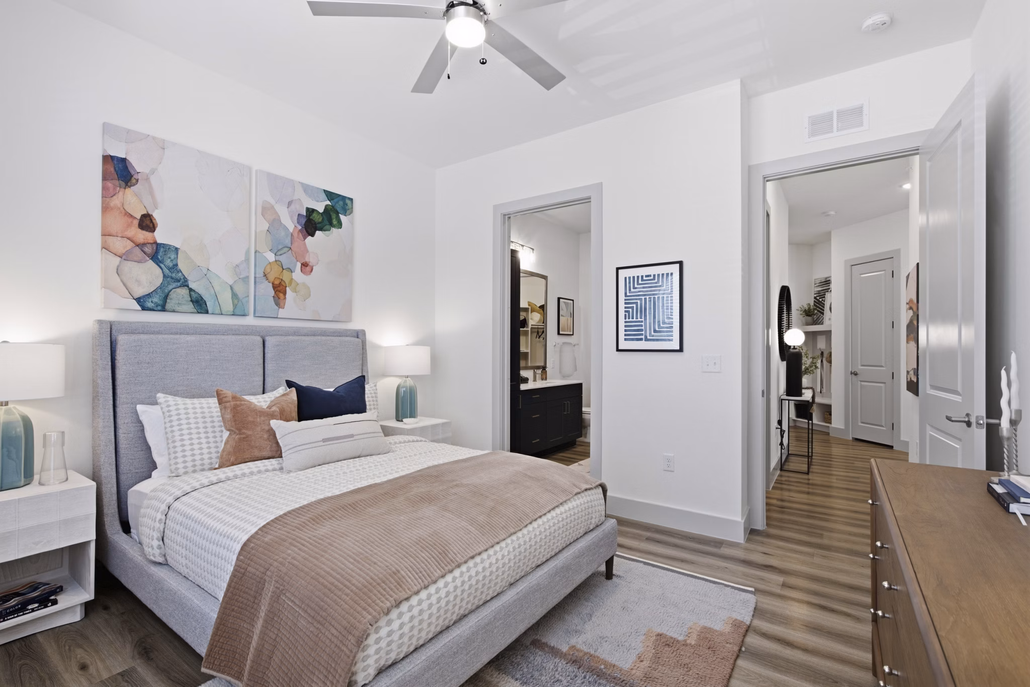 Bedroom at Soltra Firewheel Apartments