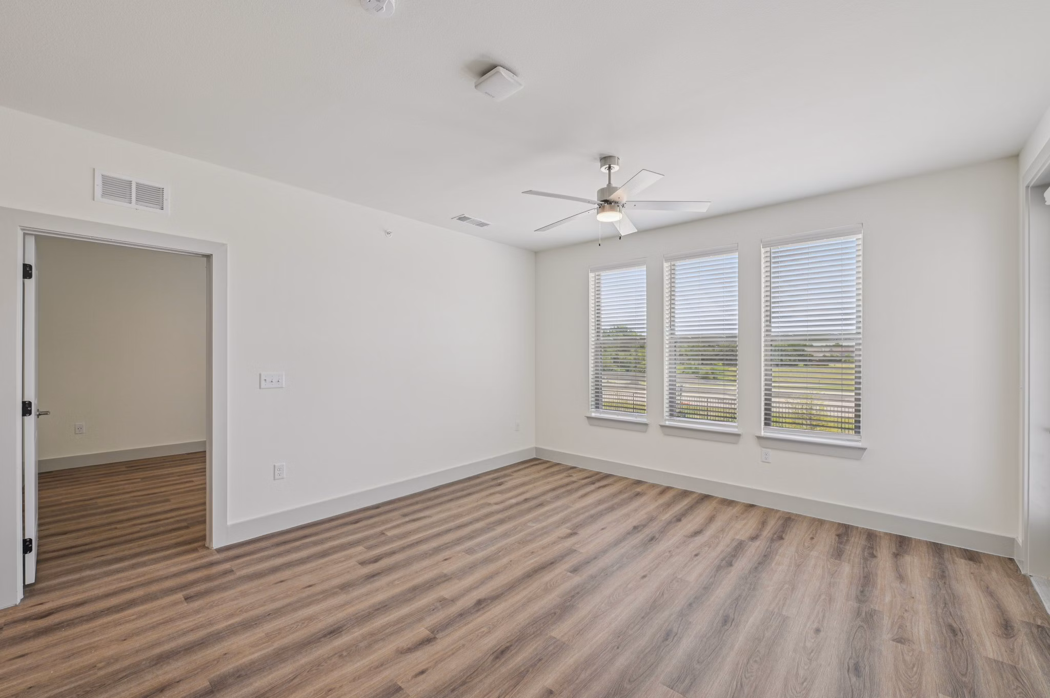 Bedroom at Soltra Firewheel Apartments