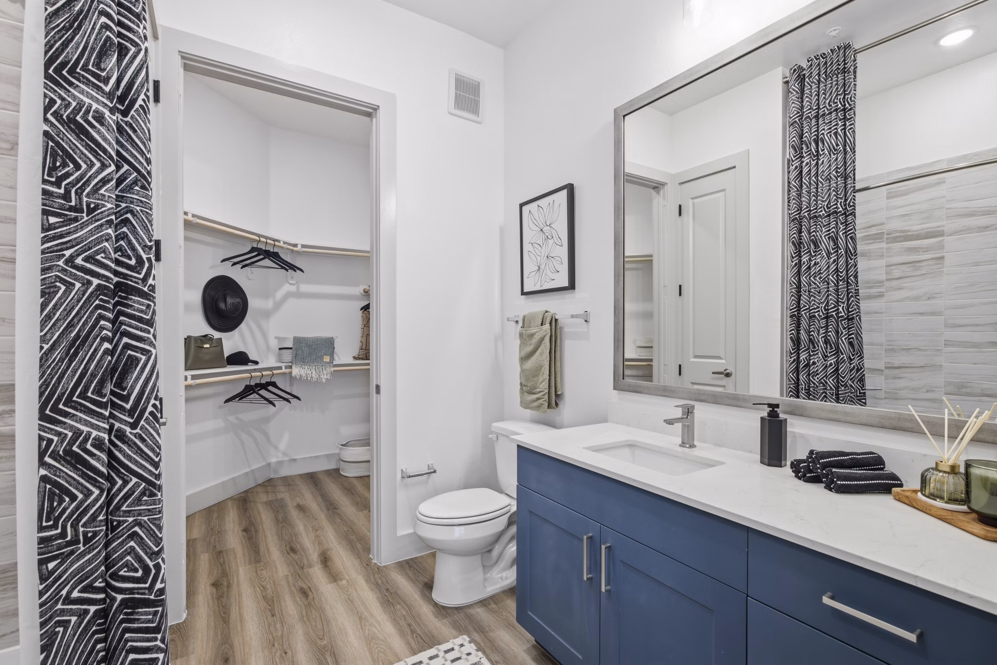 Bathroom at Soltra Firewheel Apartments