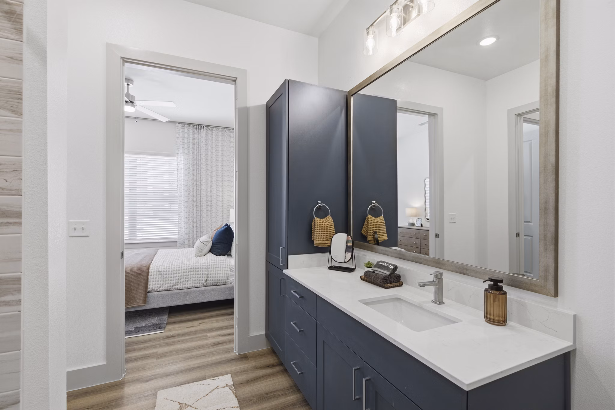 Bathroom at Soltra Firewheel Apartments