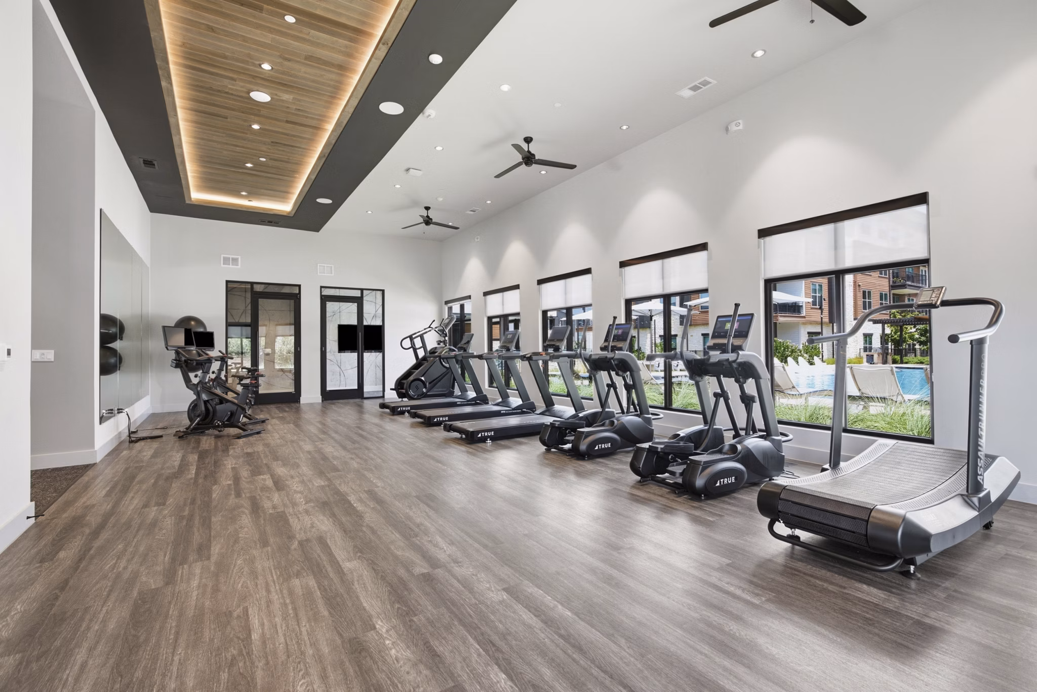 Fitness Center at Soltra Firewheel Apartments