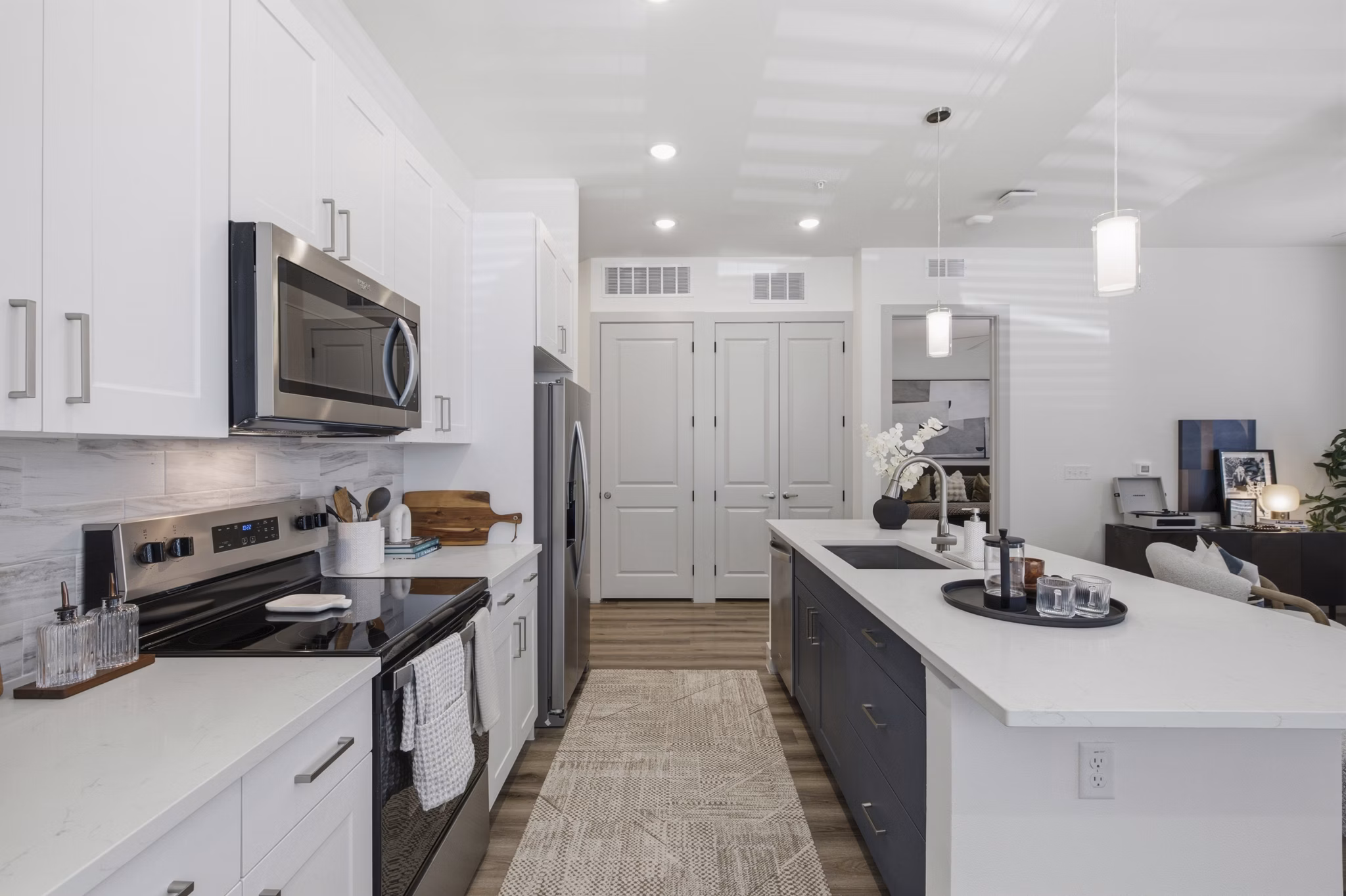 Kitchen at Soltra Firewheel Apartments