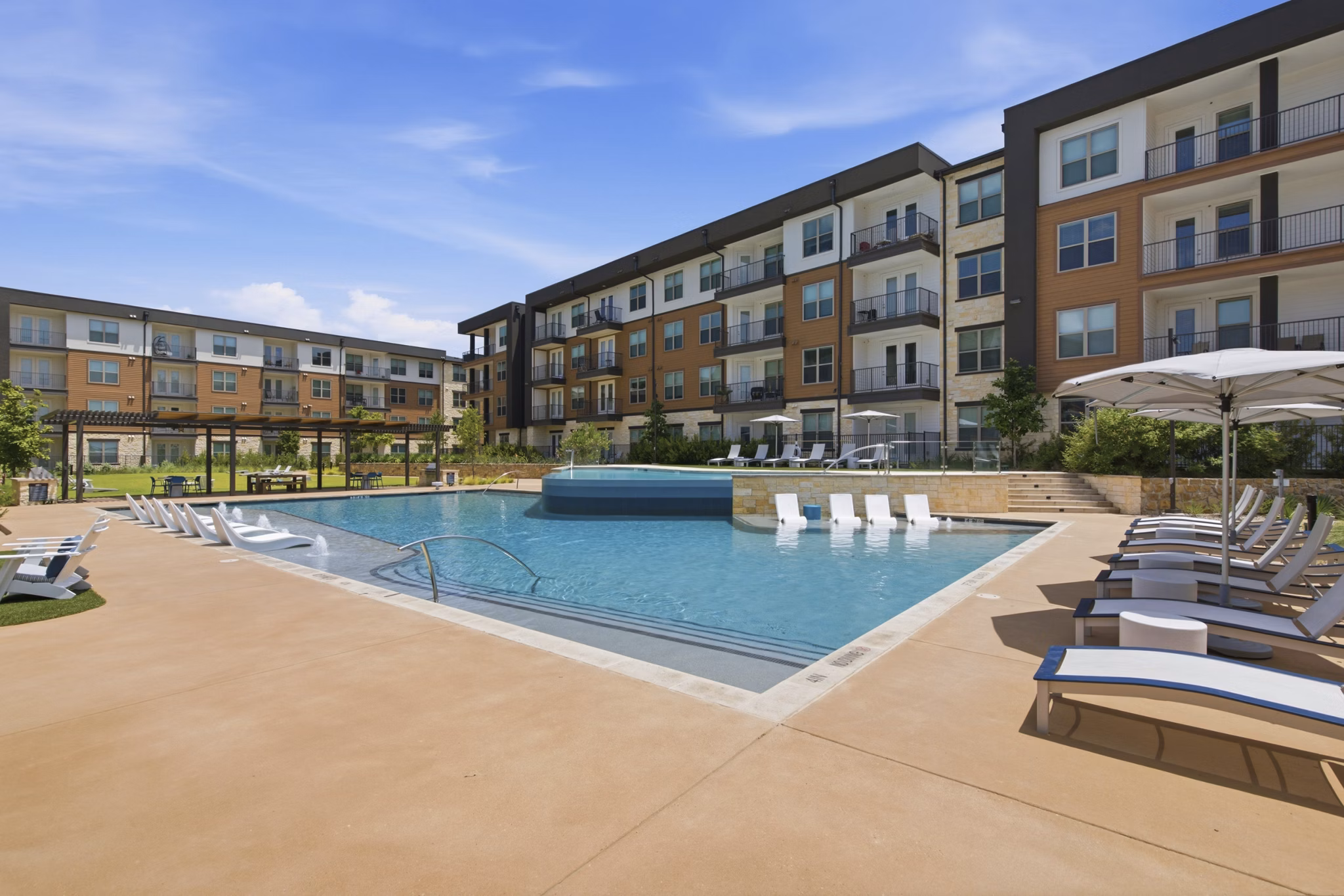 Pool at Soltra Firewheel Apartments