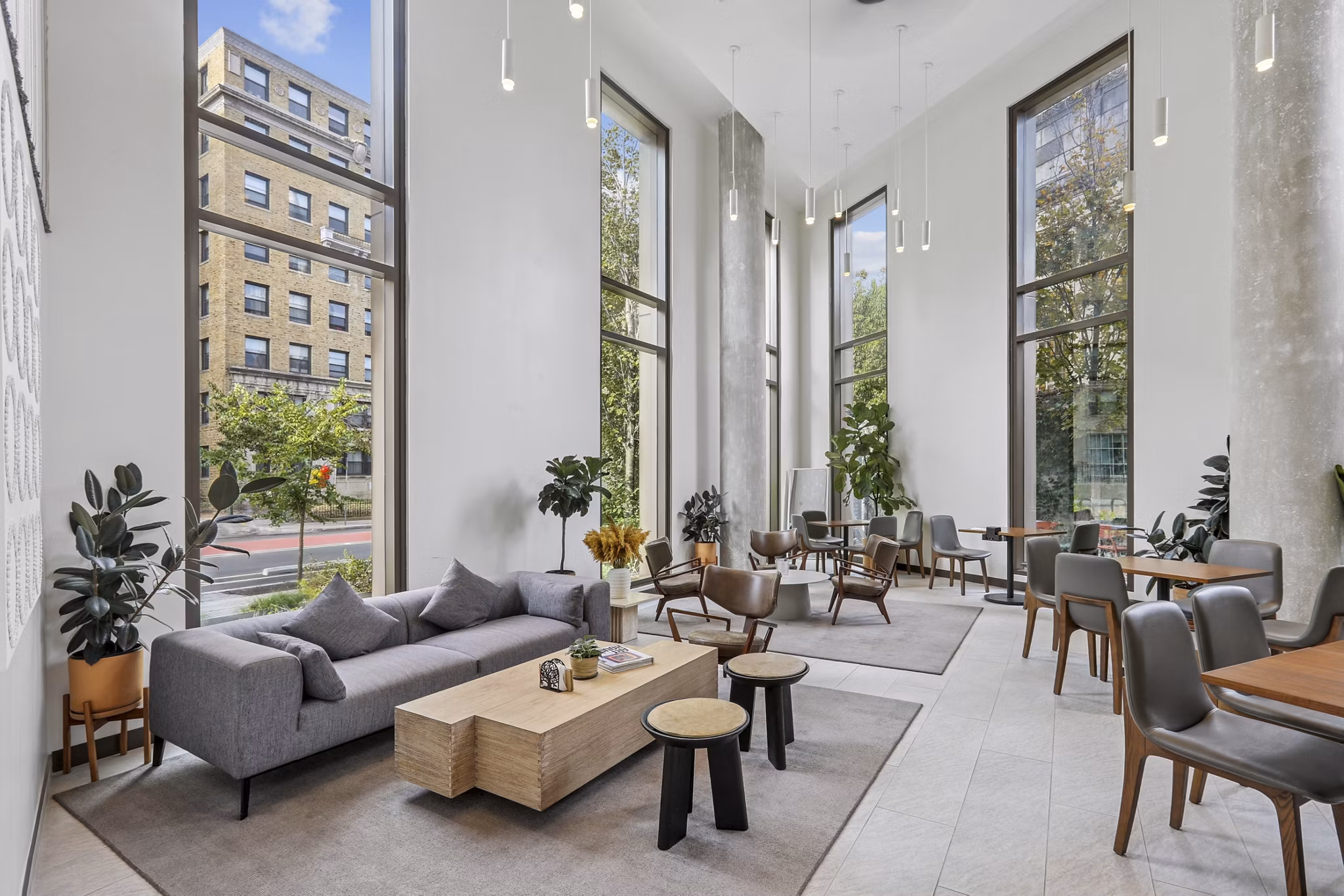 Clubhouse/Lobby at The Silva Apartments