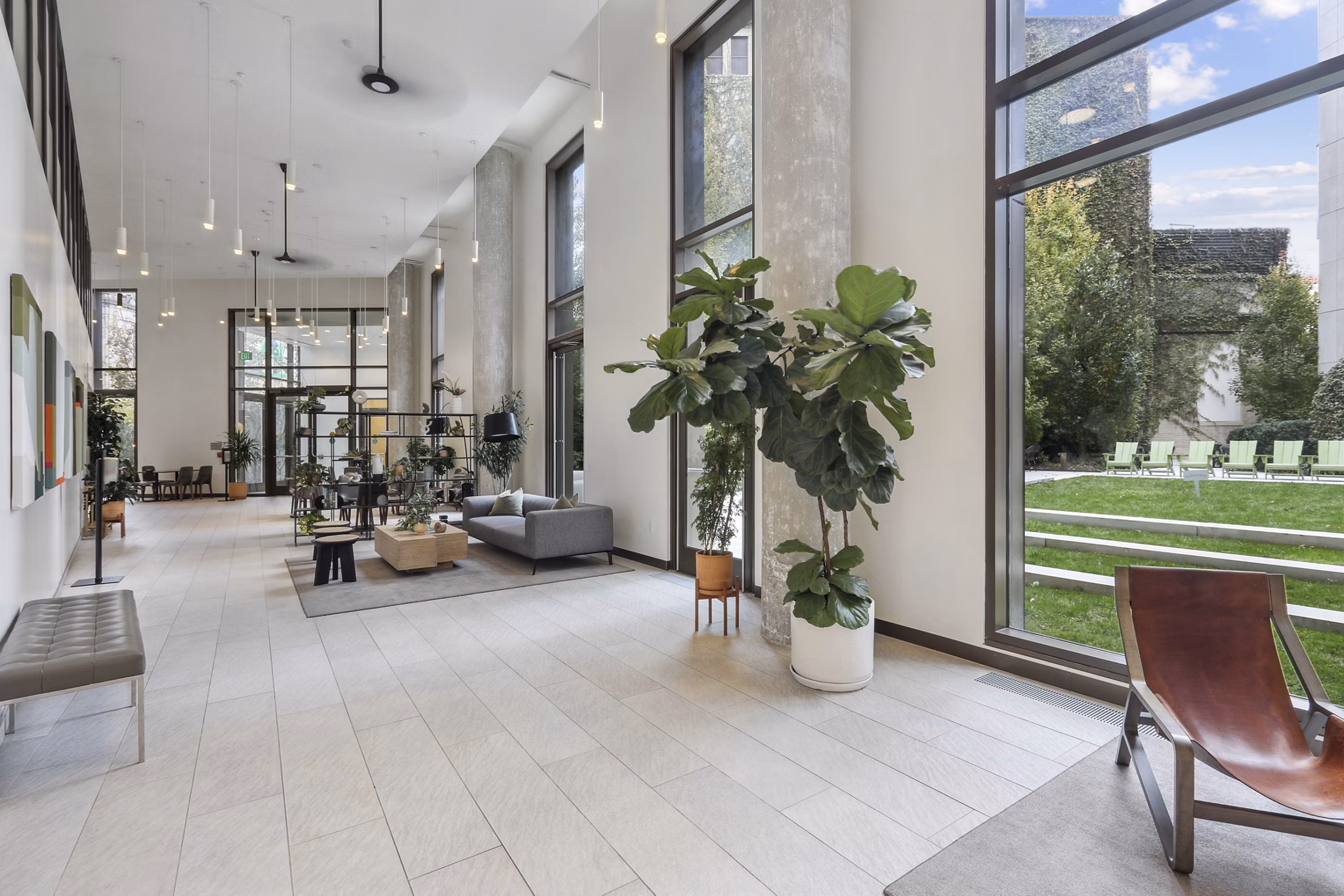 Clubhouse/Lobby at The Silva Apartments