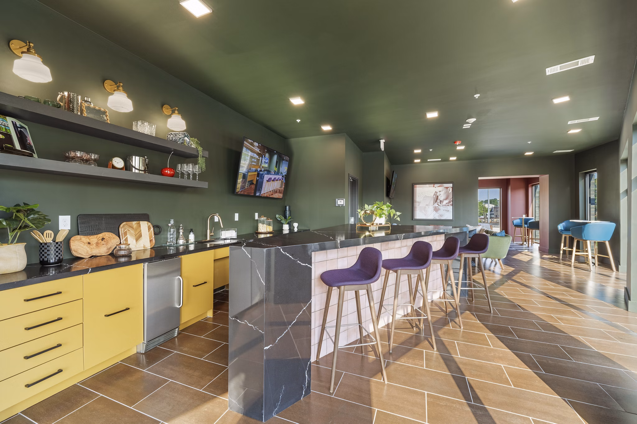 Rendering for Renza Apartments