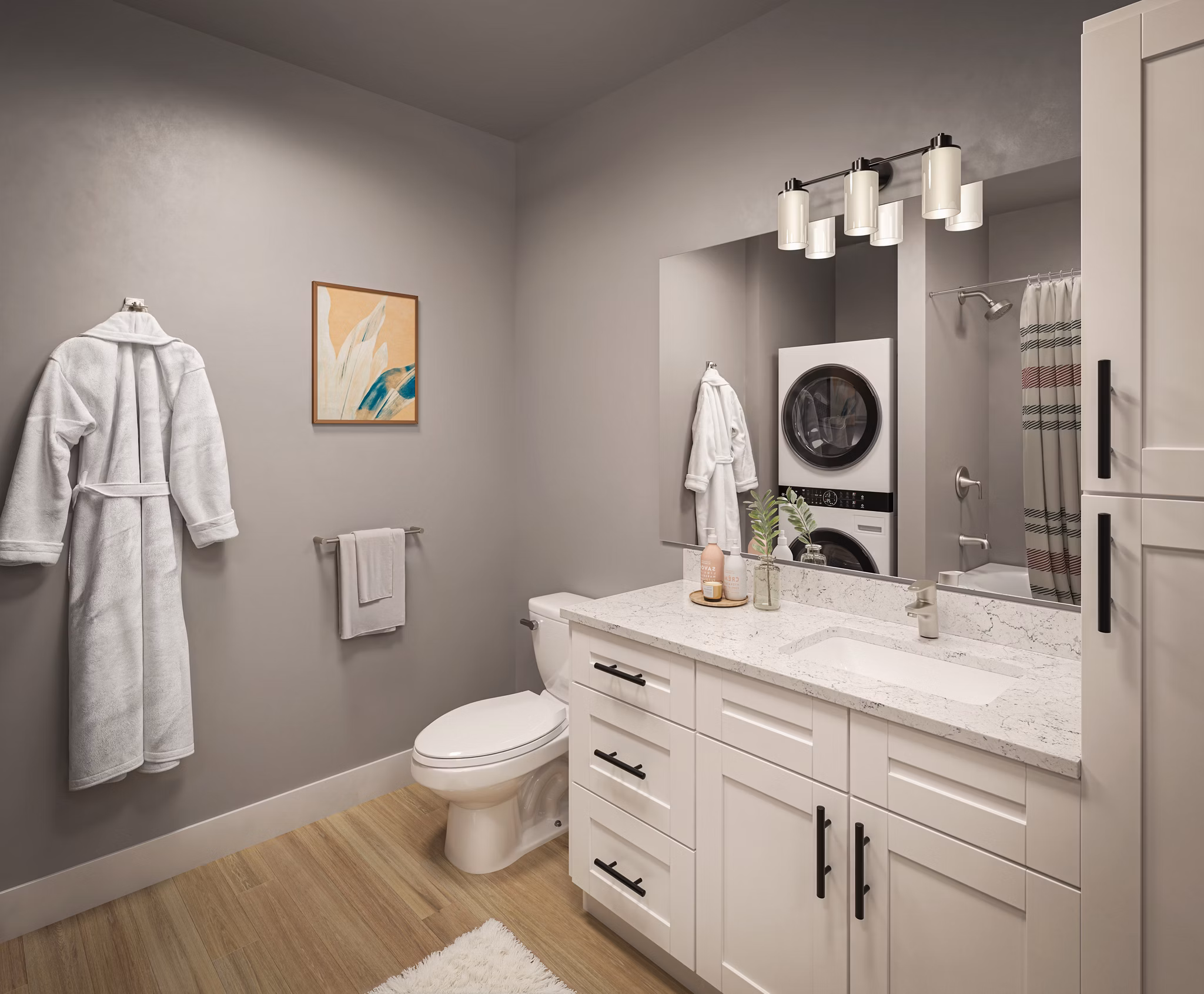 Rendering for Renza Apartments