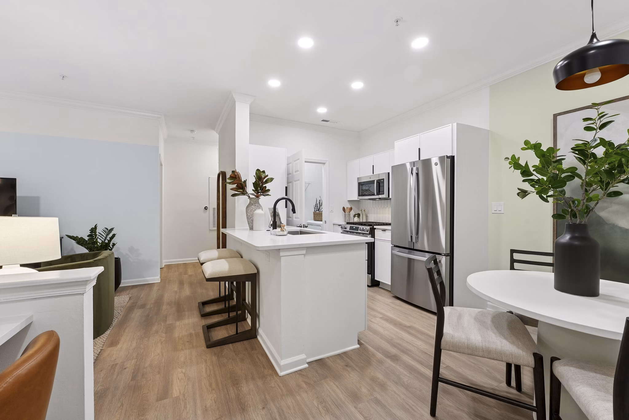 Kitchen at The Ashborough Apartments
