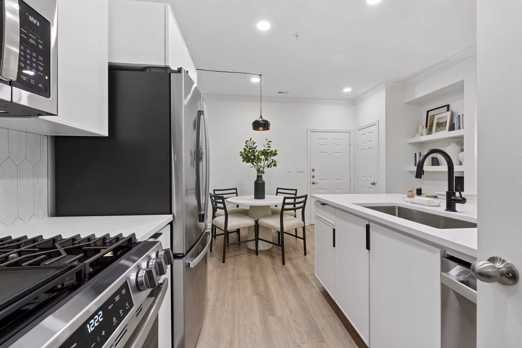 Kitchen at The Ashborough Apartments