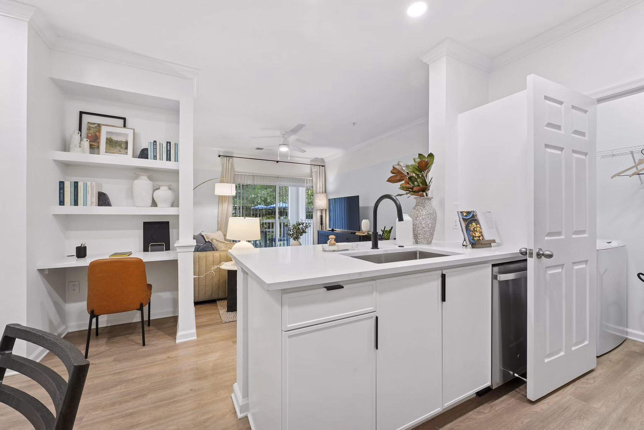 Kitchen at The Ashborough Apartments