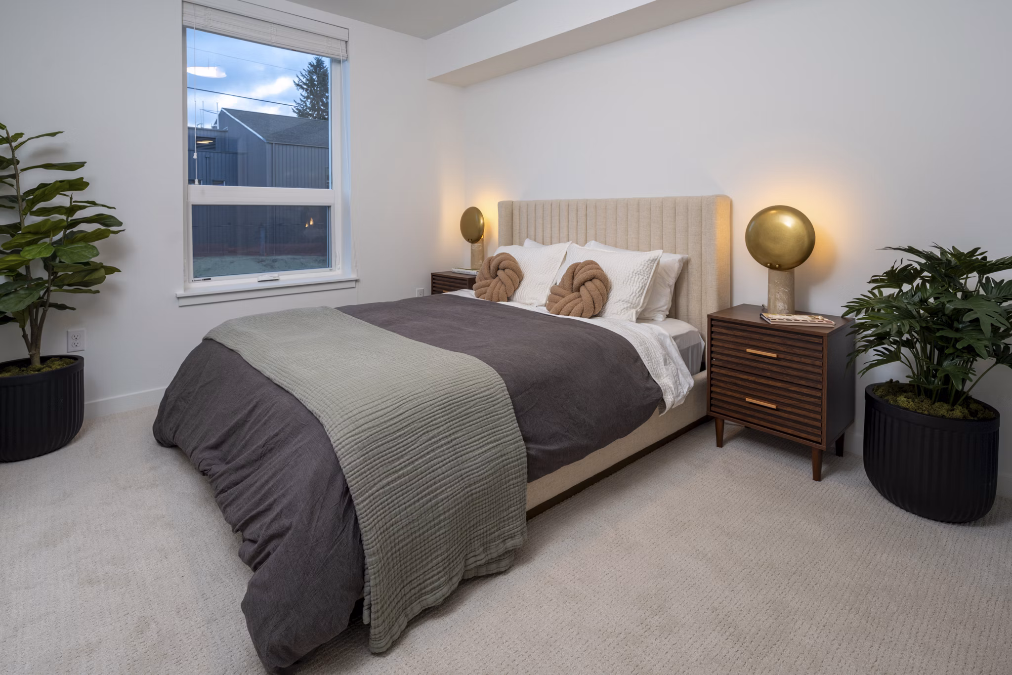 Bedroom at The Line Apartments