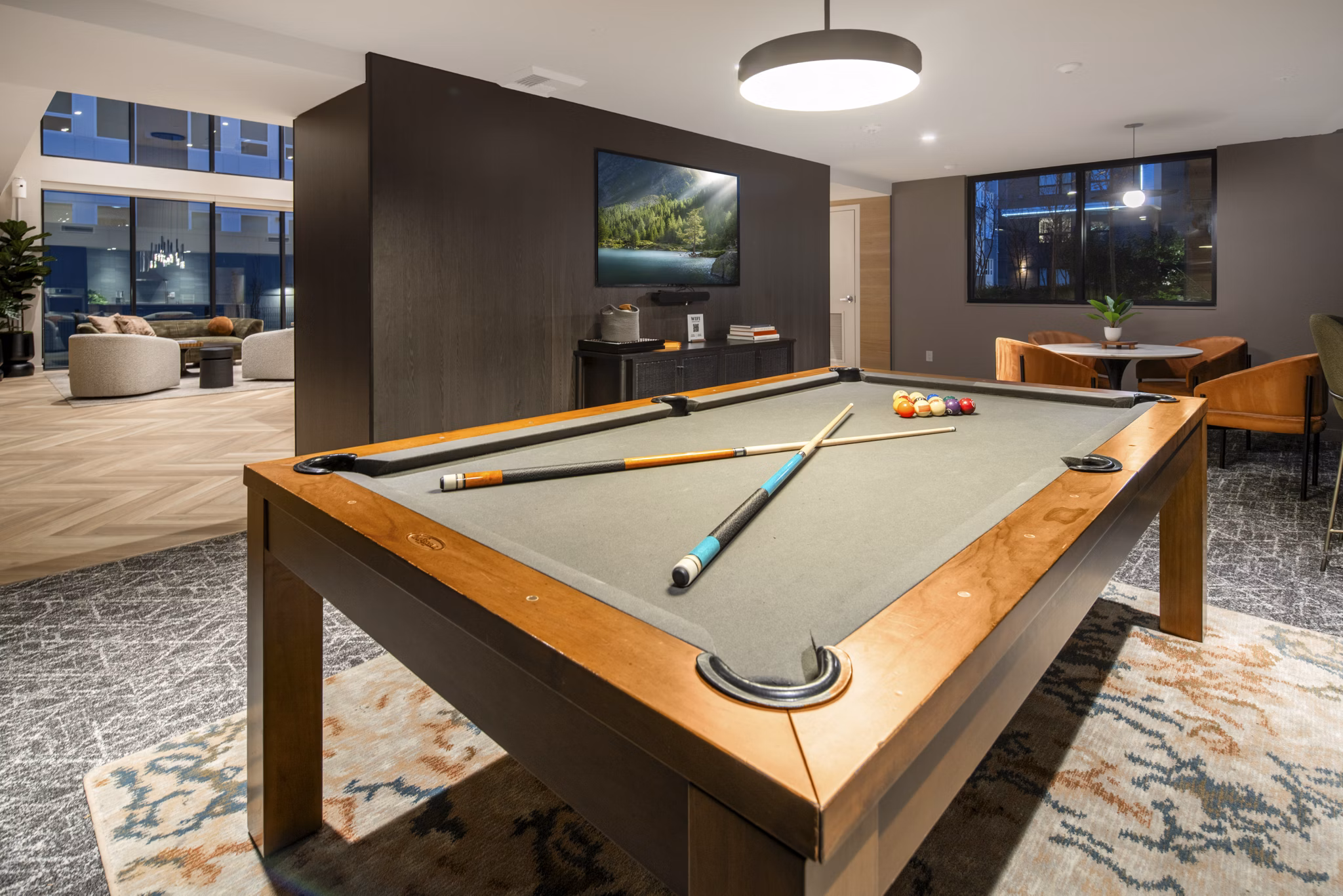 Clubhouse/Lobby at The Line Apartments