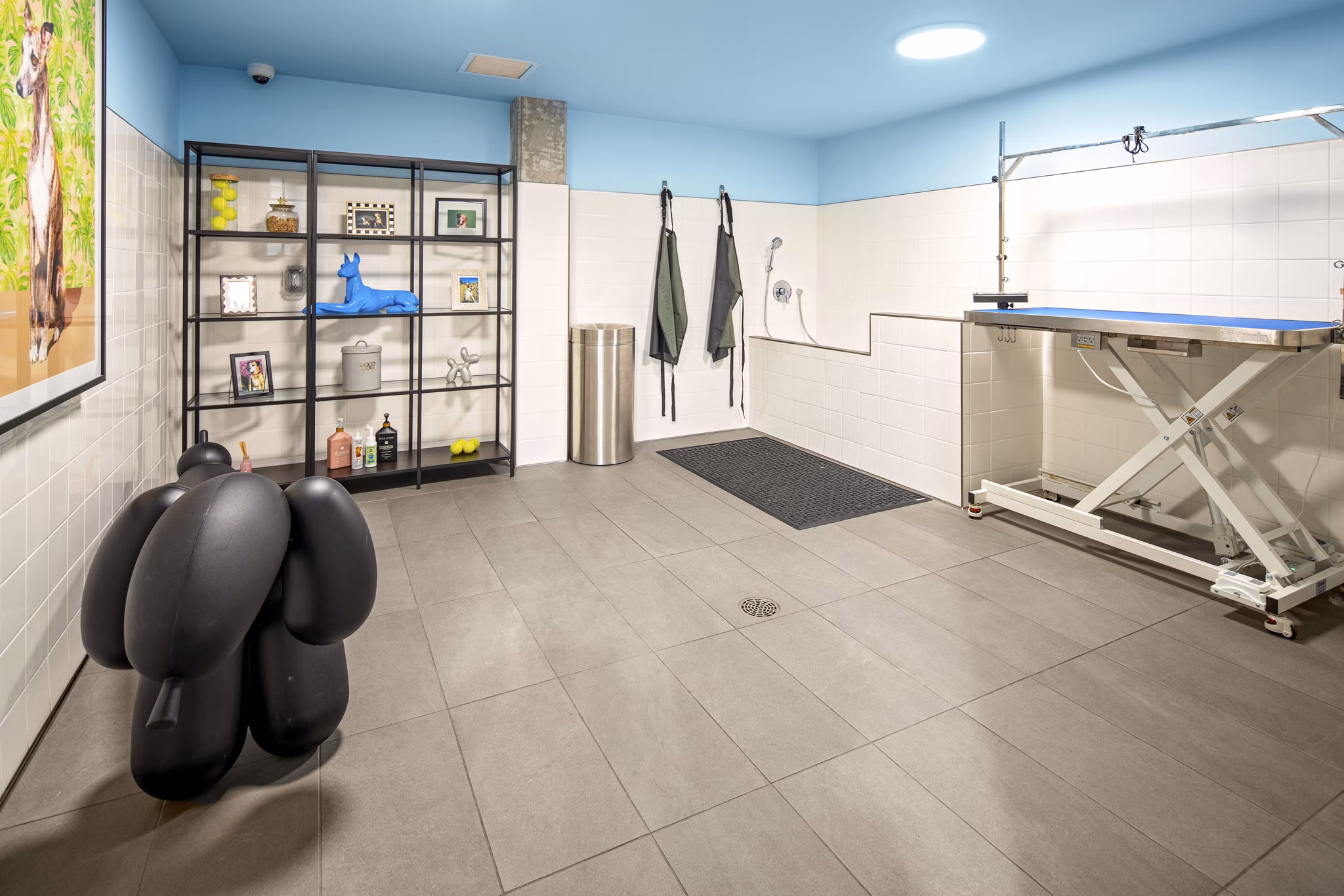 Fitness Center at The Line Apartments