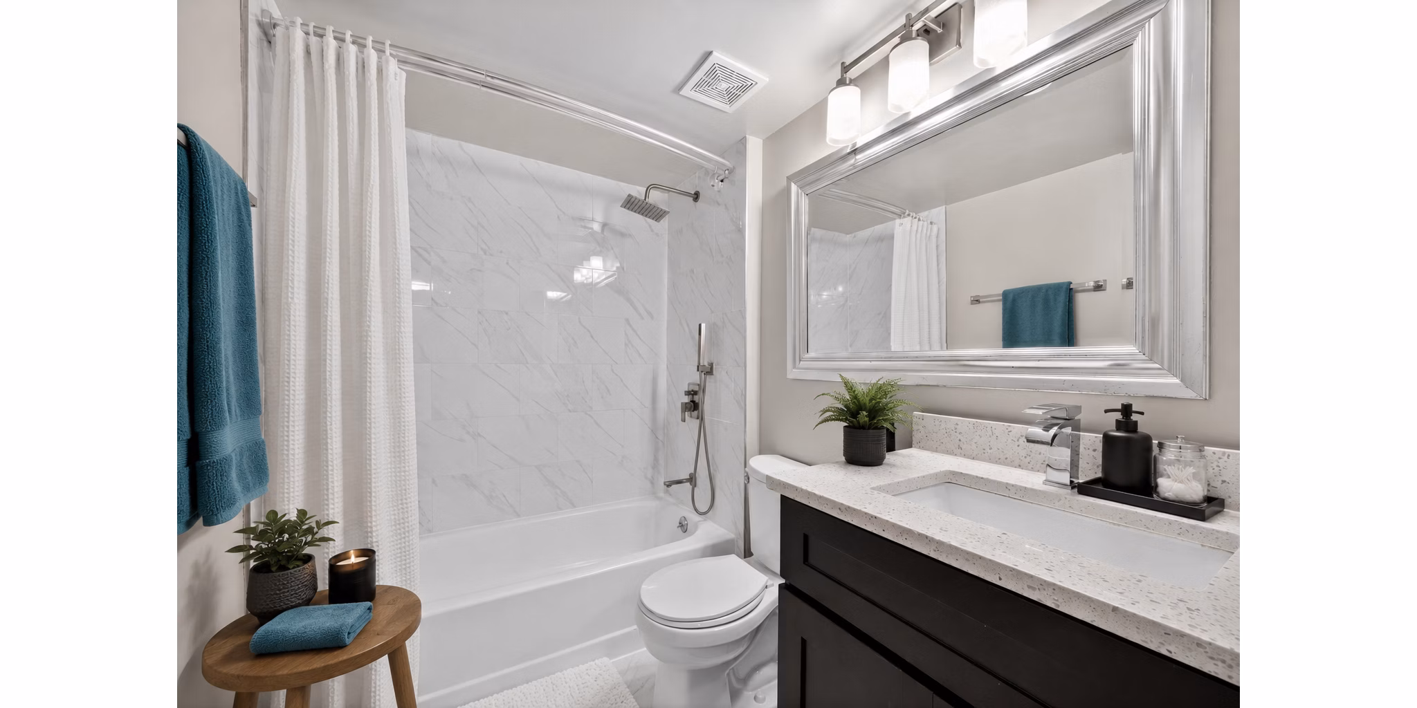 Bathroom at Winston House Apartments