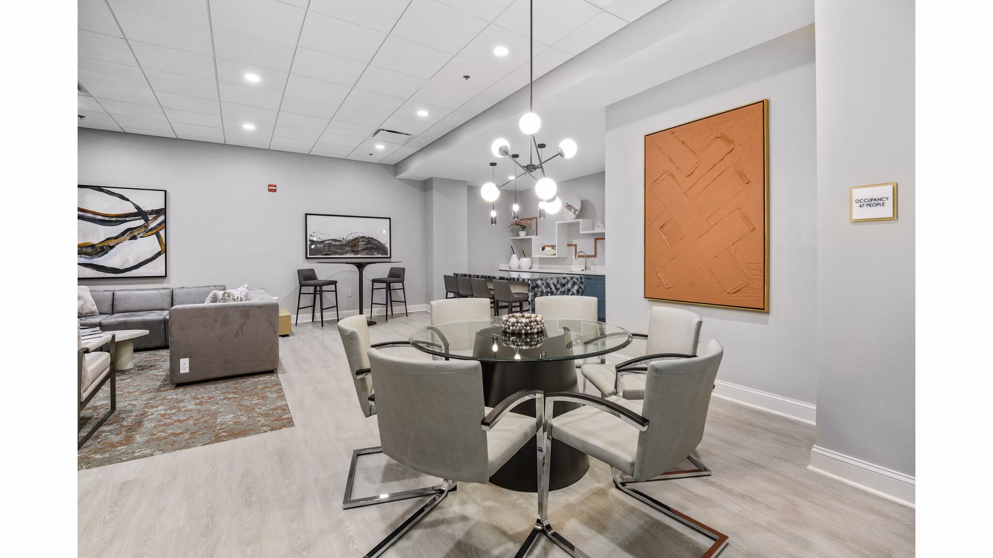 Clubhouse/Lobby at Winston House Apartments