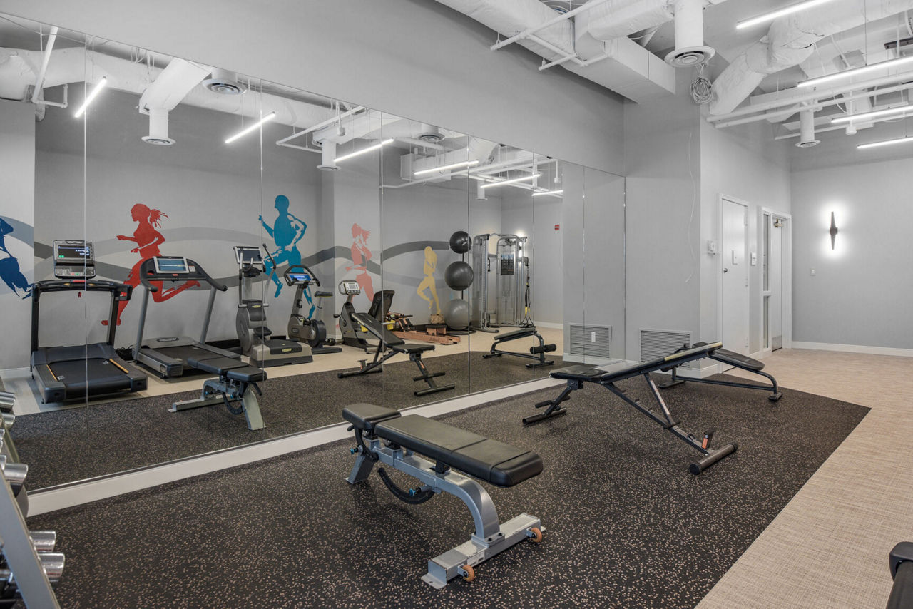 Gym at Winston House (1 of 3)