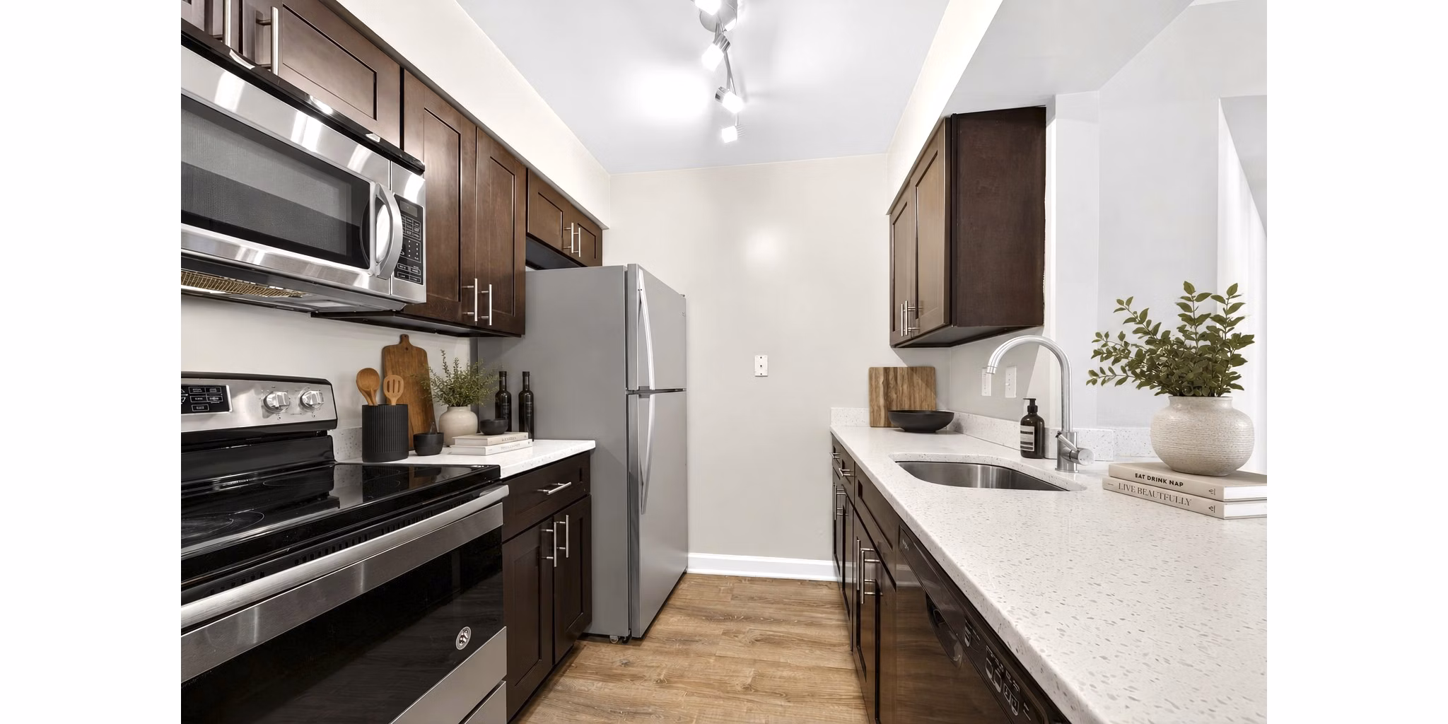 Kitchen at Winston House Apartments