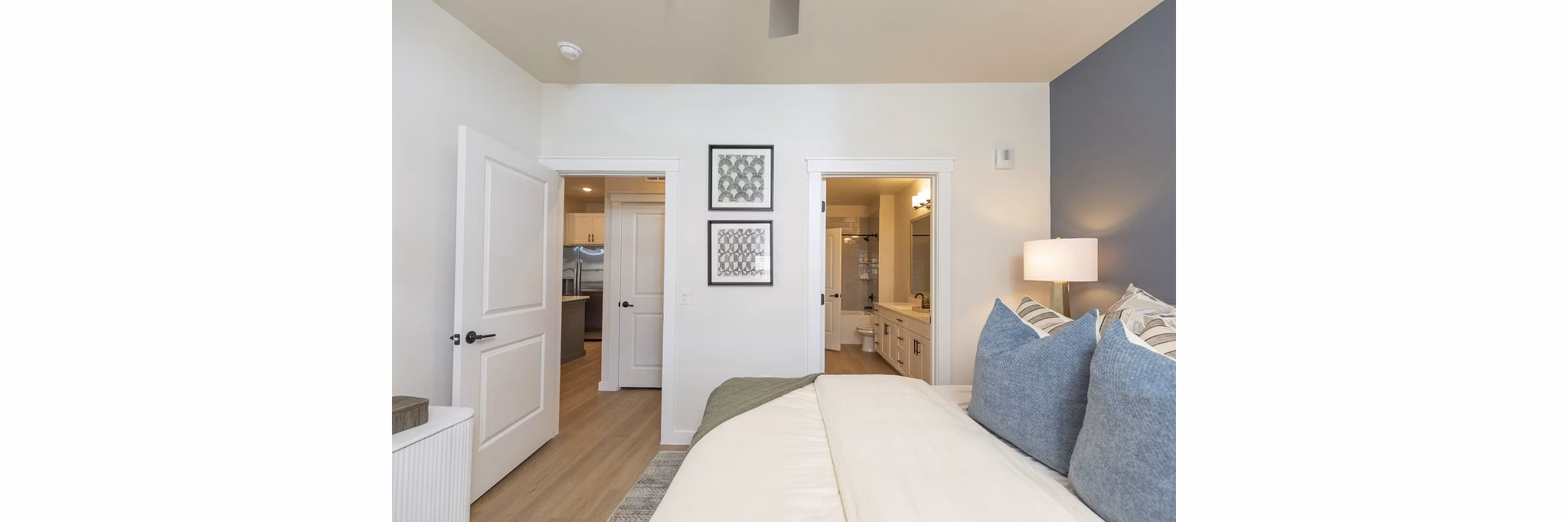 Bedroom at Glade at the Groves Apartments