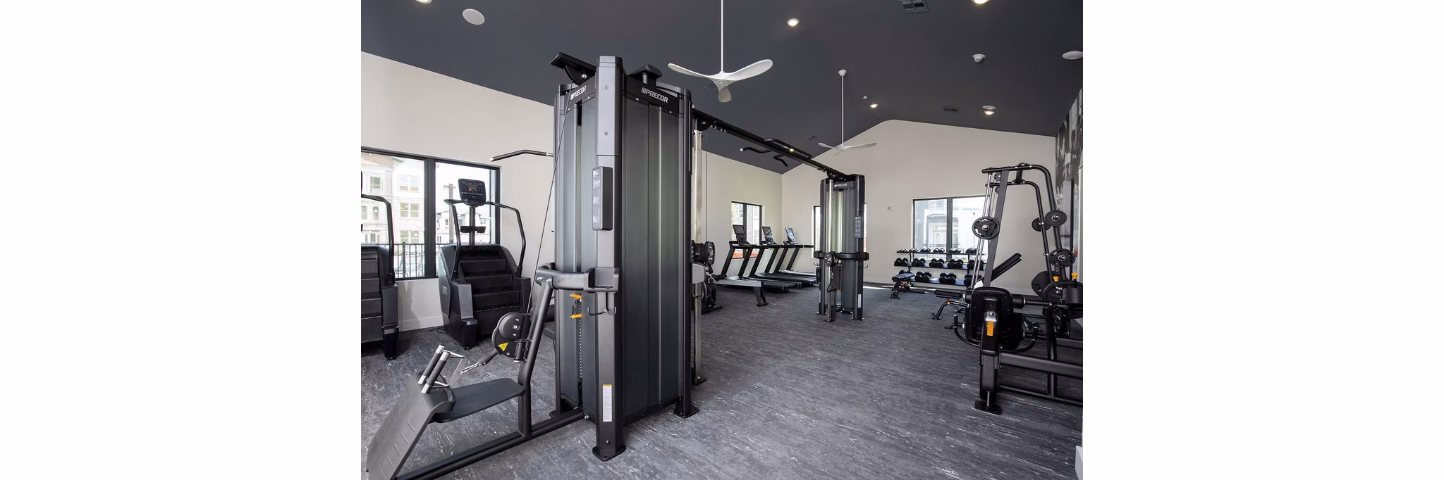 Fitness Center at Glade at the Groves Apartments