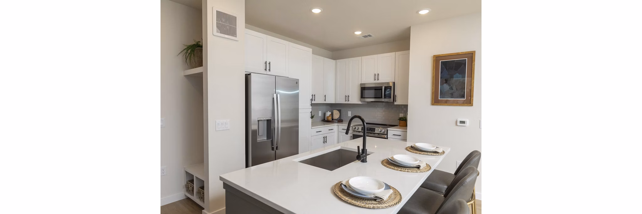 Kitchen at Glade at the Groves Apartments