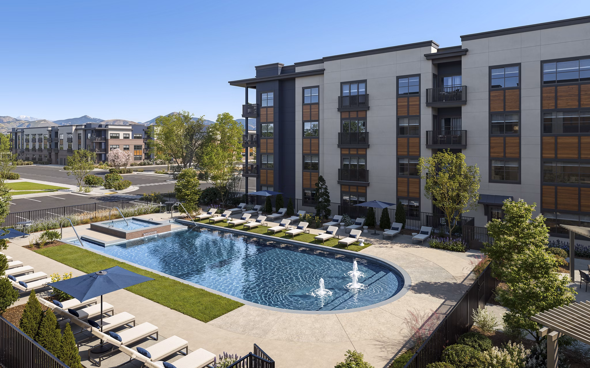 Rendering for Halden Apartments