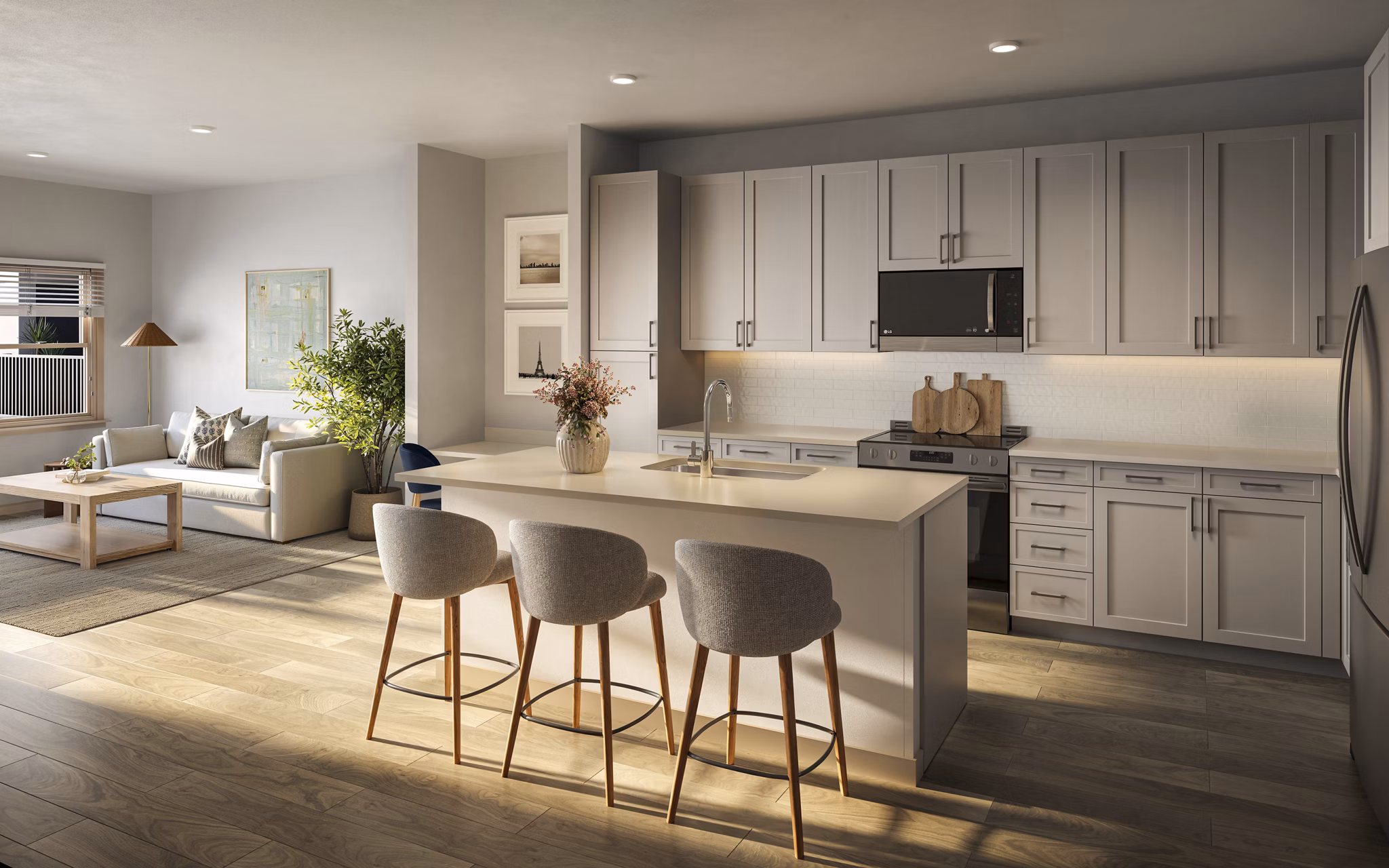 Rendering for Halden Apartments