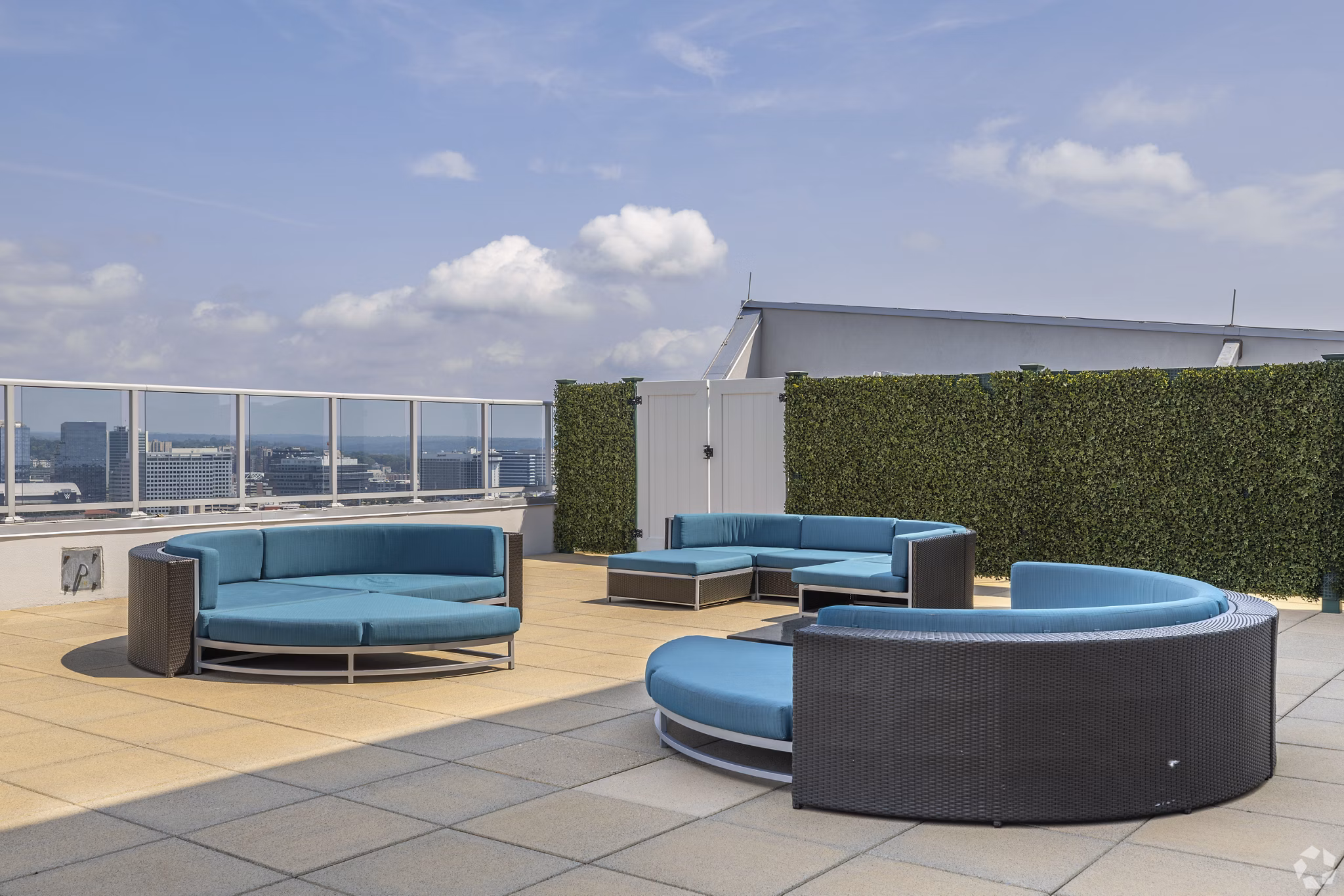 Patio at Beacon Harbor Point Apartments
