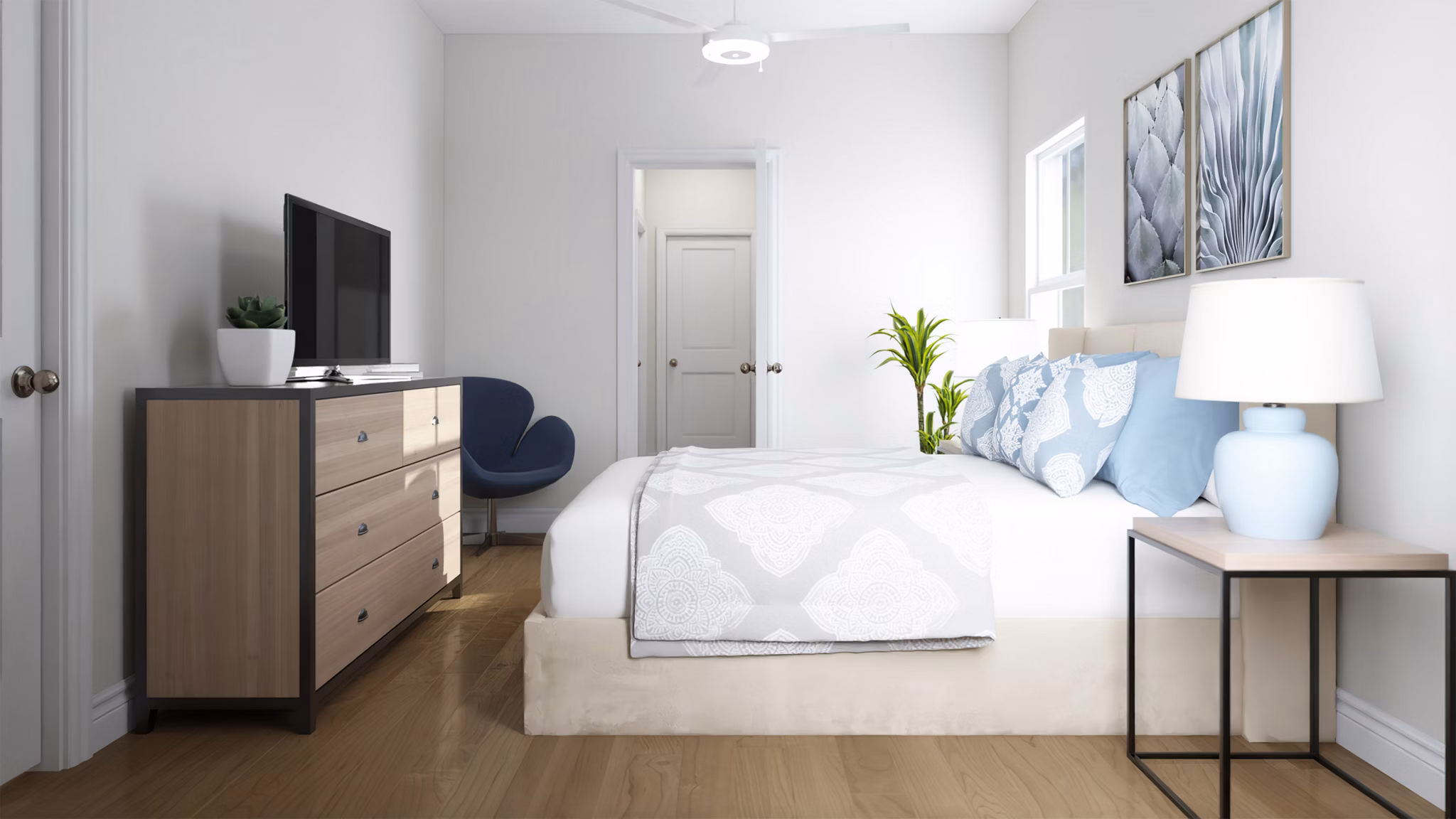 Rendering for Skymor Research Park Apartments