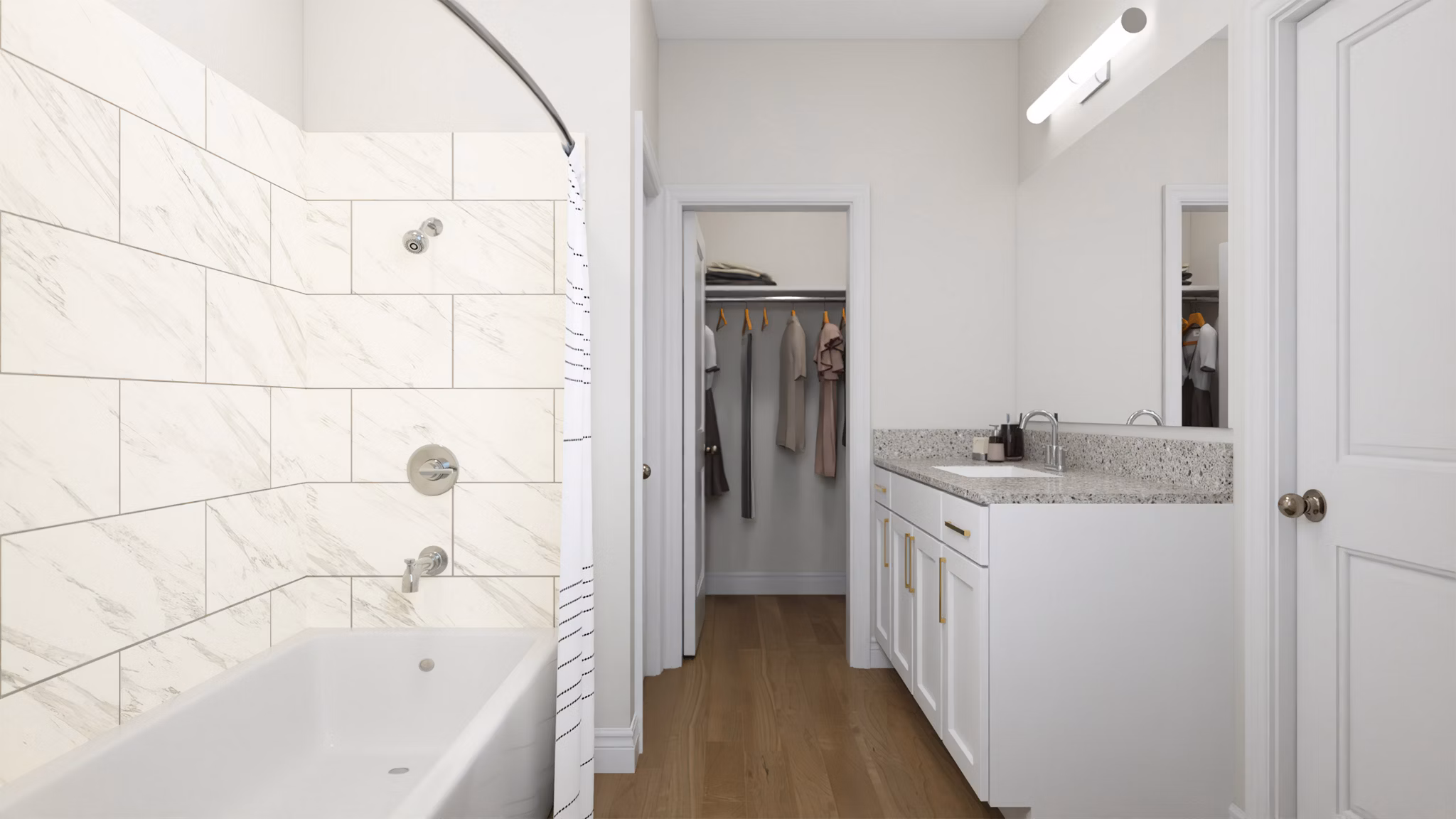 Rendering for Skymor Research Park Apartments