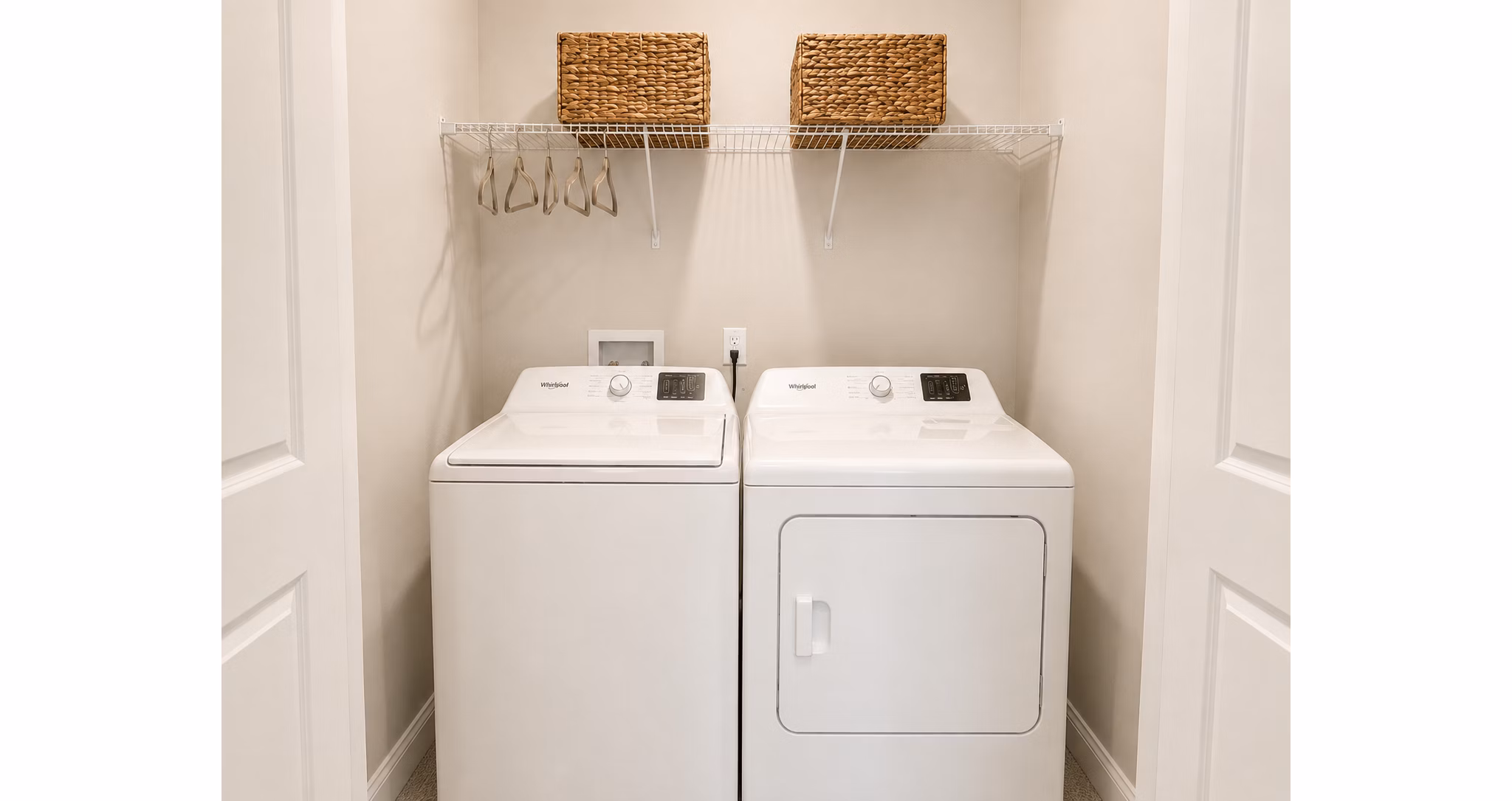 Laundry Room at Central Townhomes Apartments