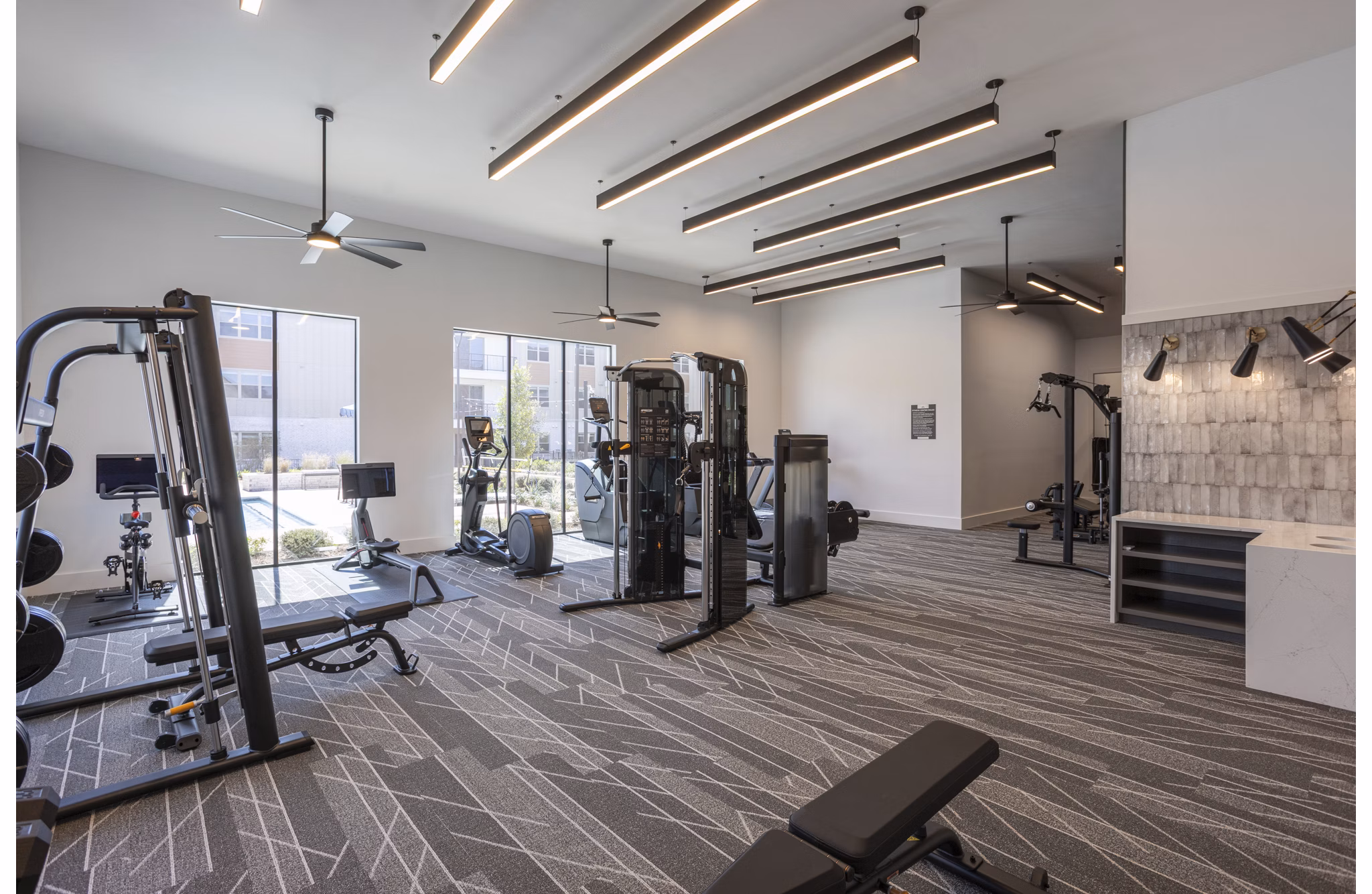 Fitness Center at Broadstone Candela Apartments