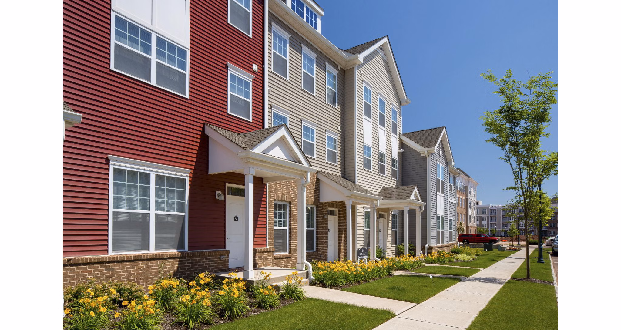 building at The Grove Somerset Apartments
