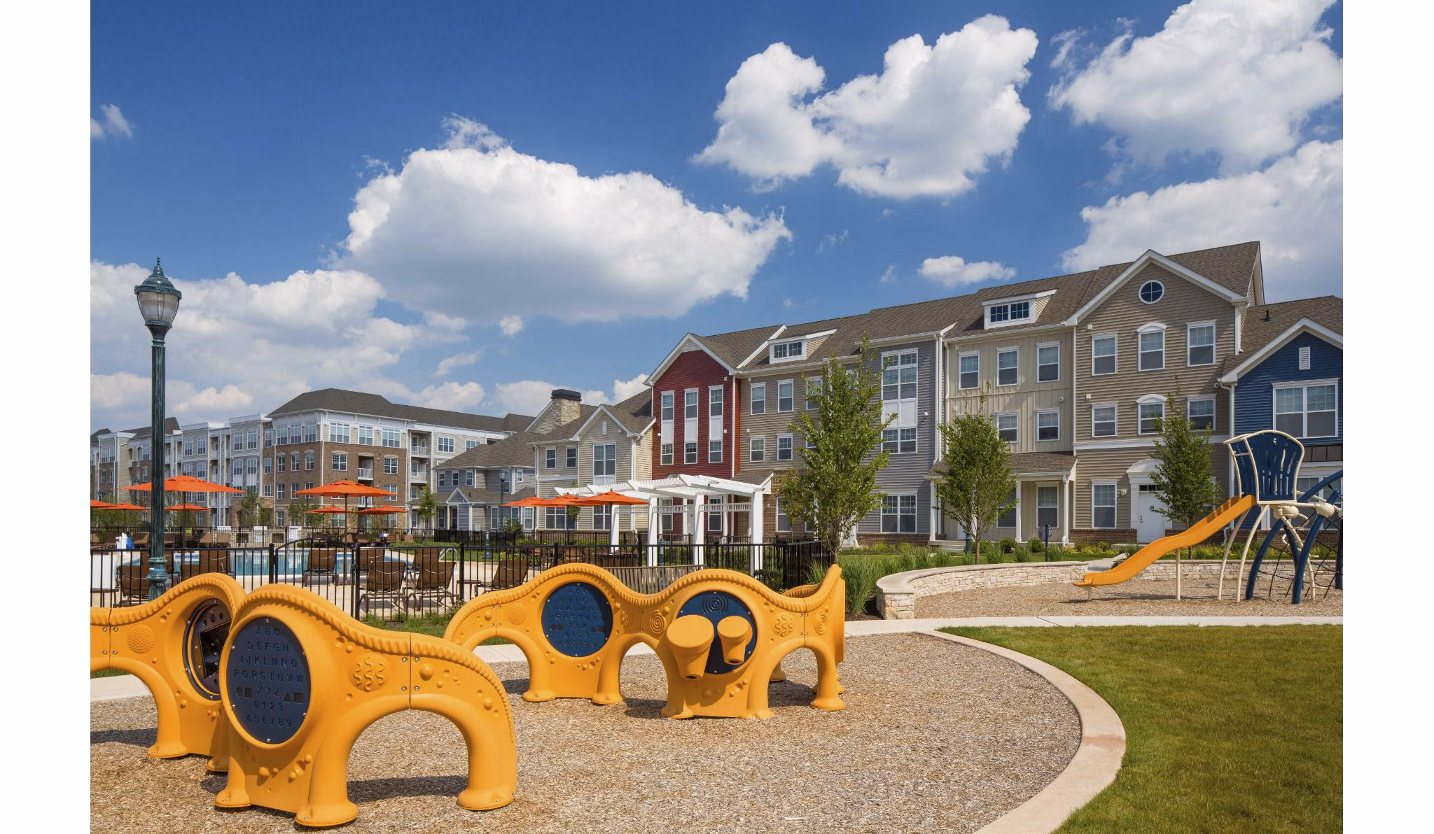 playground at The Grove Somerset Apartments